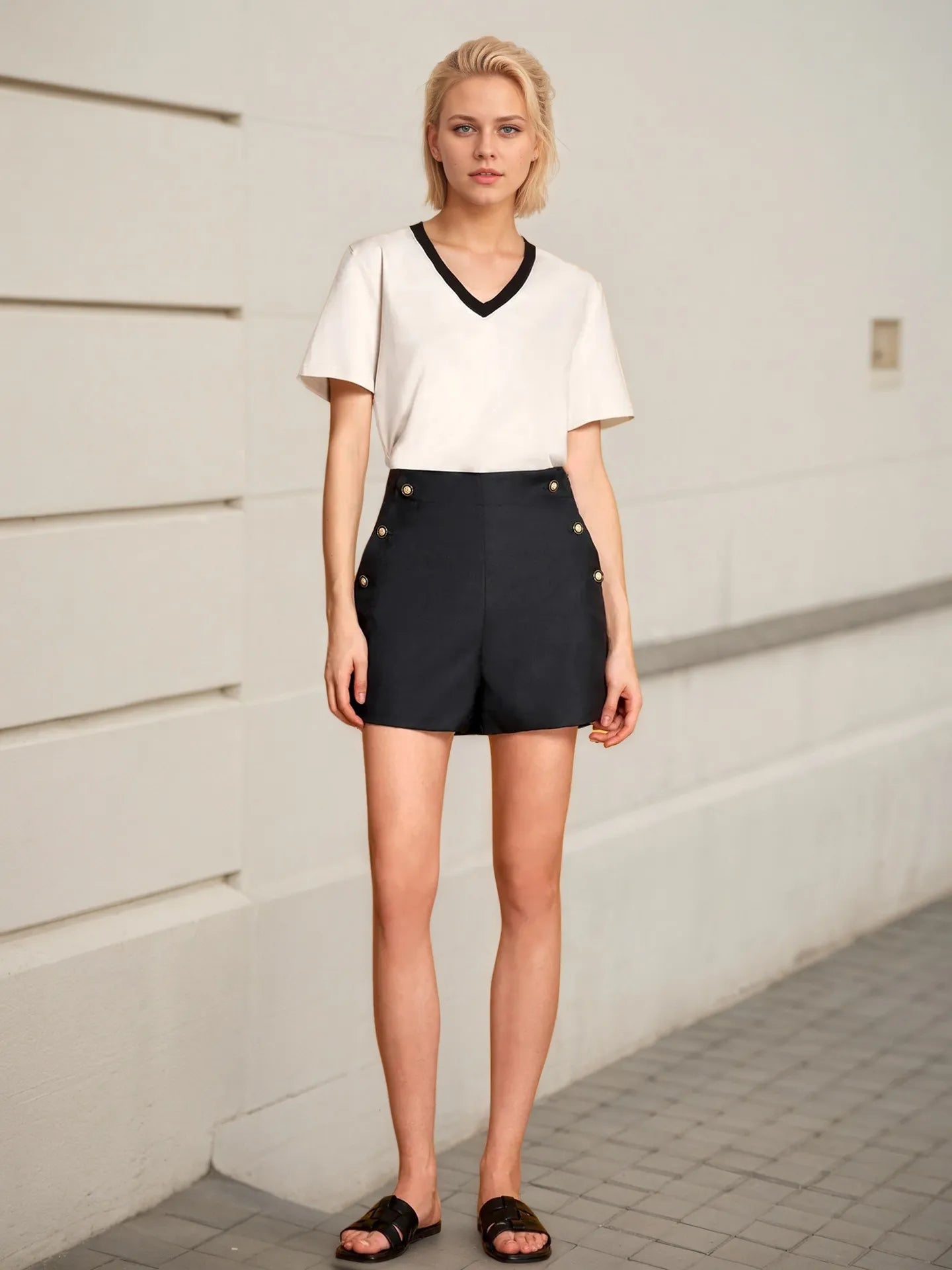 High-Waisted Shorts