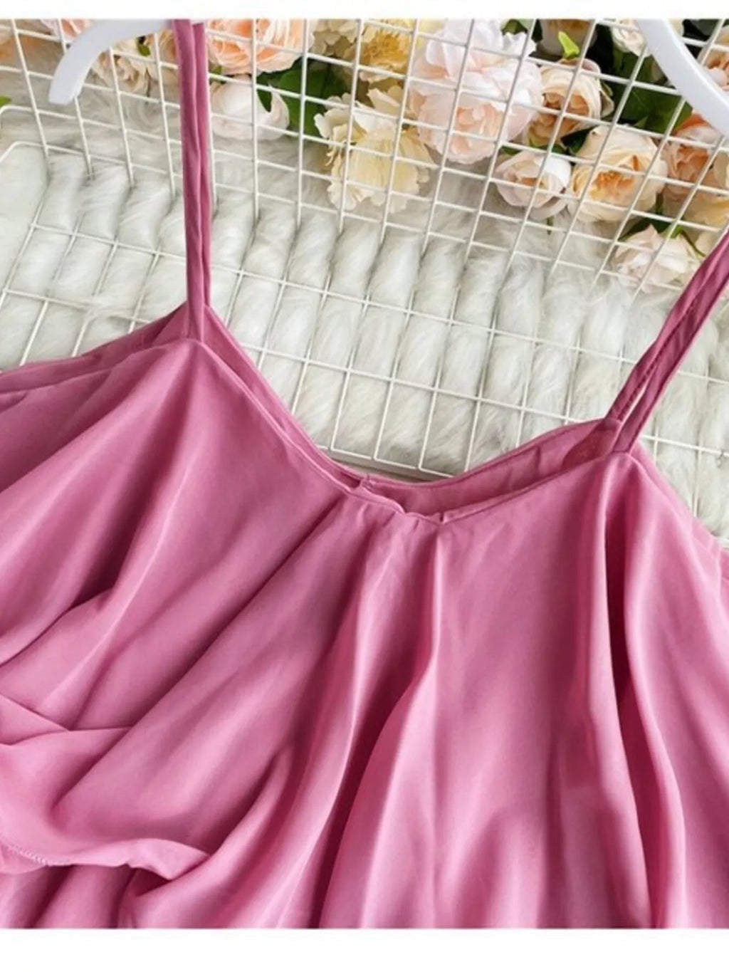 Ruffled Flowy Cami