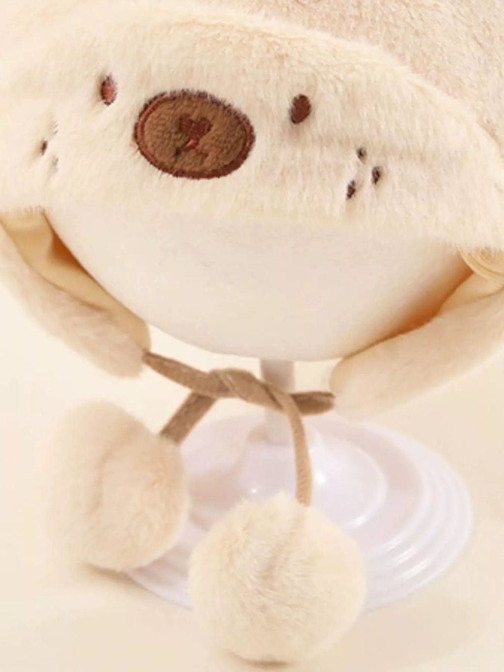 Children's Cute Bear Ear Plush Hat