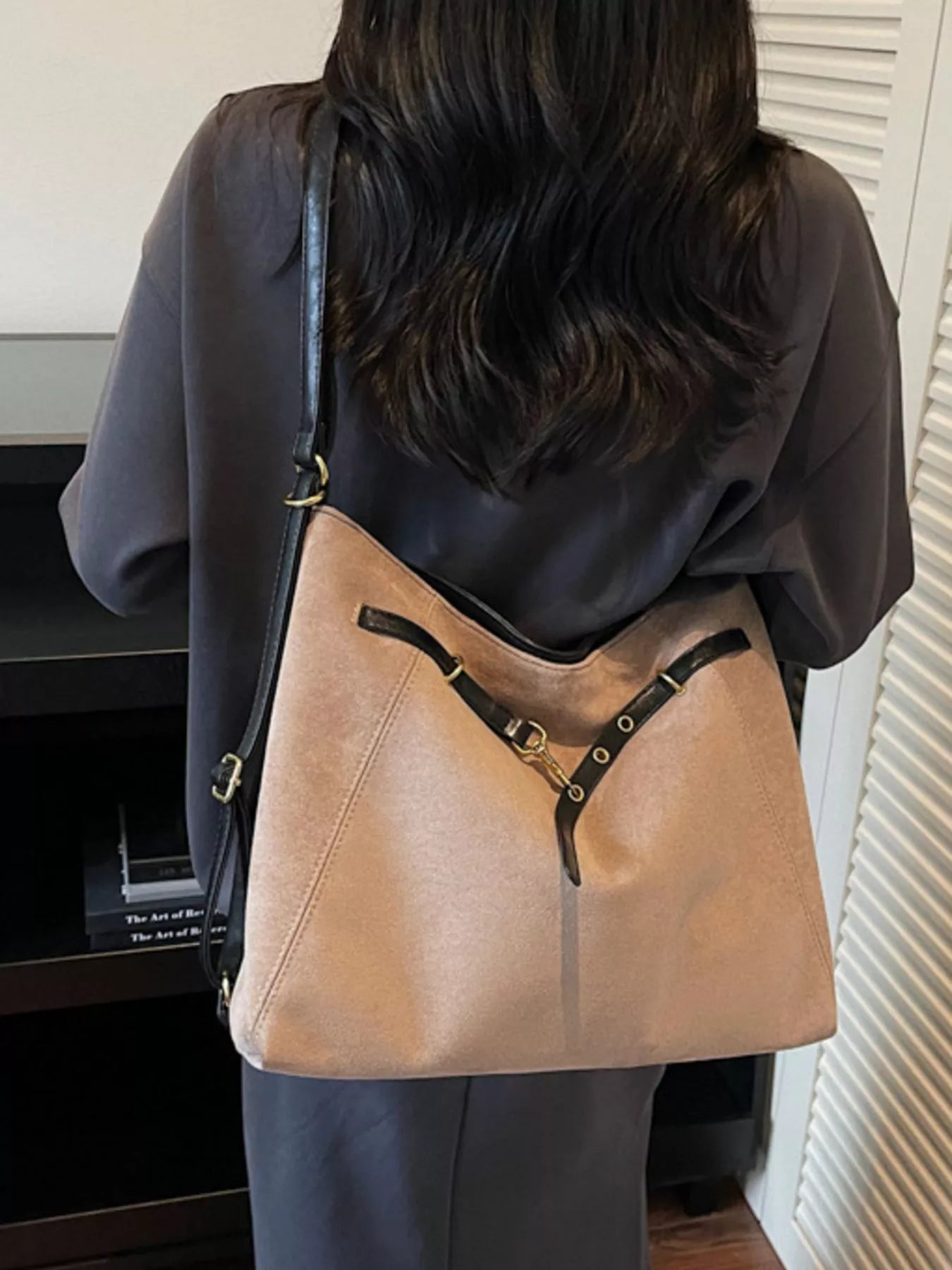 Convertible Adjustable Strap Backpack Bag