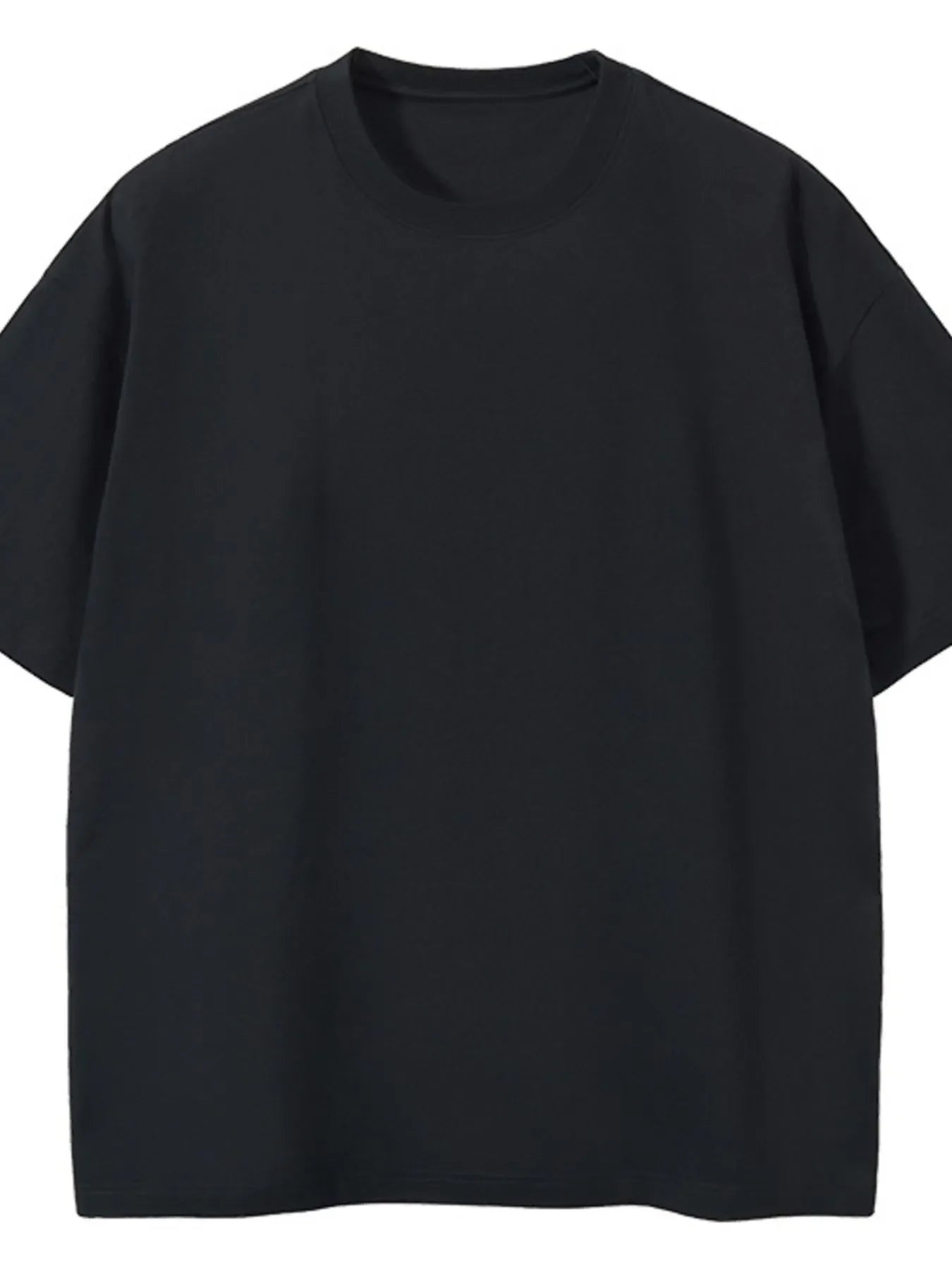 Men's Full Size Round Neck Short Sleeve T-Shirt Plus Size