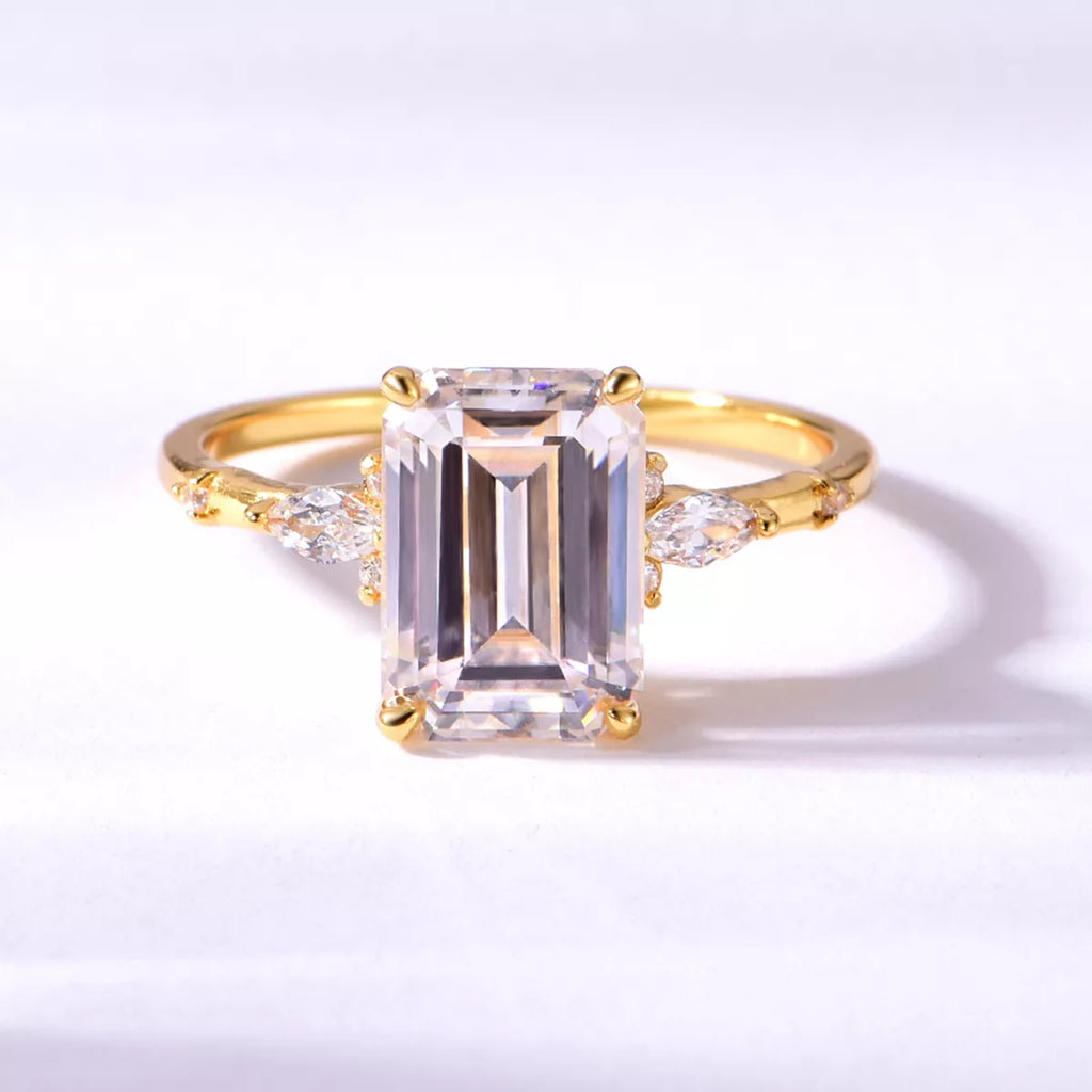3.5 Carat Moissanite 925 Sterling Silver Ring
