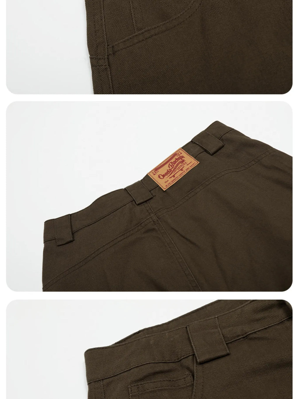 Men's Wide Leg Cargo Pants