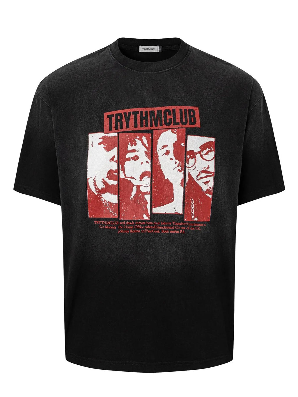 Men's Graphic Short Sleeve Oversized T-Shirt