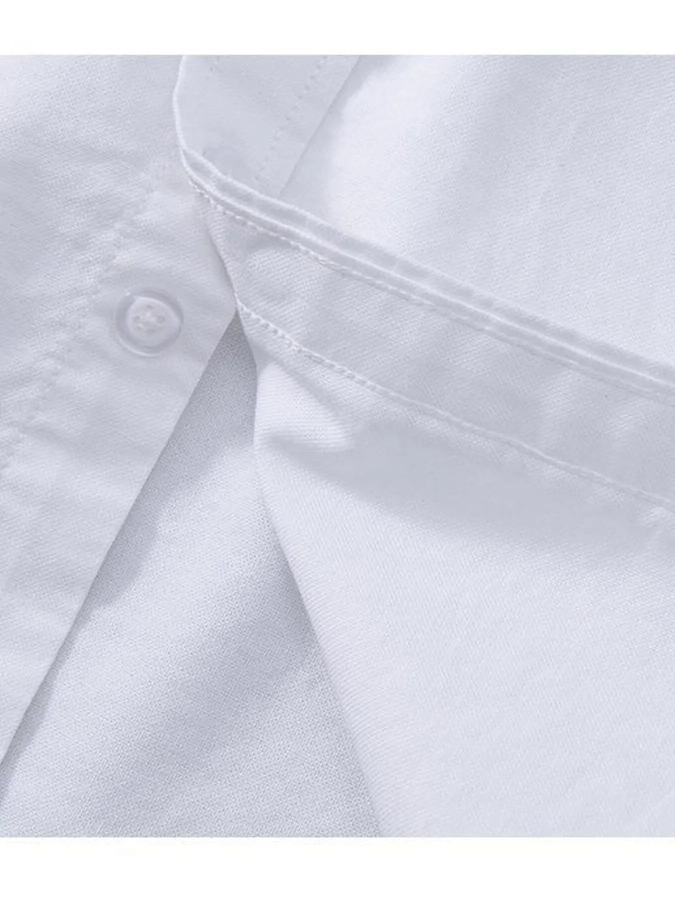 Men's Plus Size Short Sleeve Button-Up Shirt