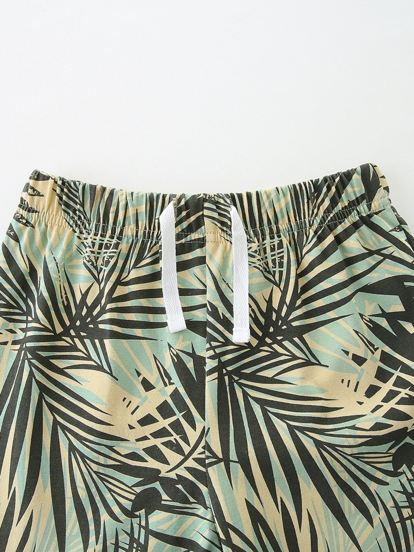 Children's Animal Graphic Tee and Shorts Set