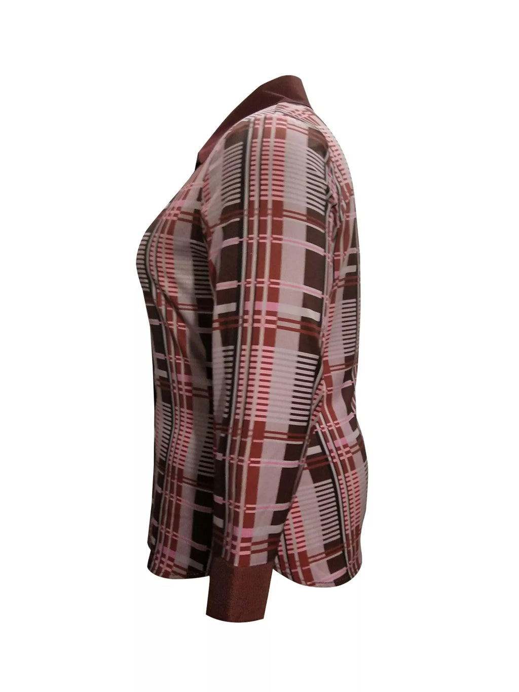 Plus Size Plaid Button-Down Shirt