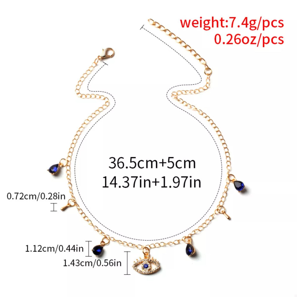 Evil Eye Charm Necklace