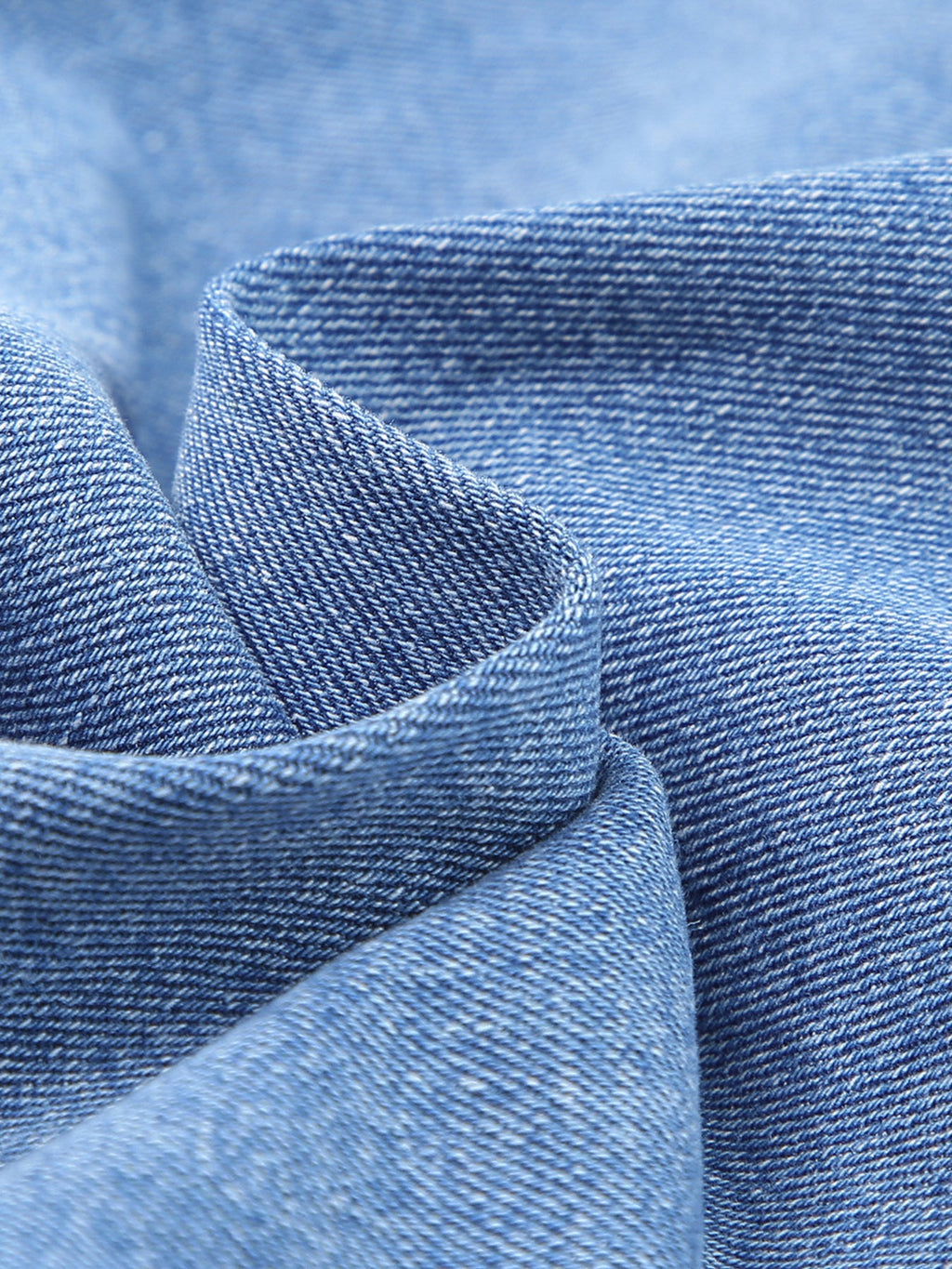 Whiskered Wash Raw Hem Cropped Jeans