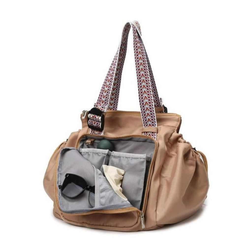 Drawstring Closure Travel Backpack Bag