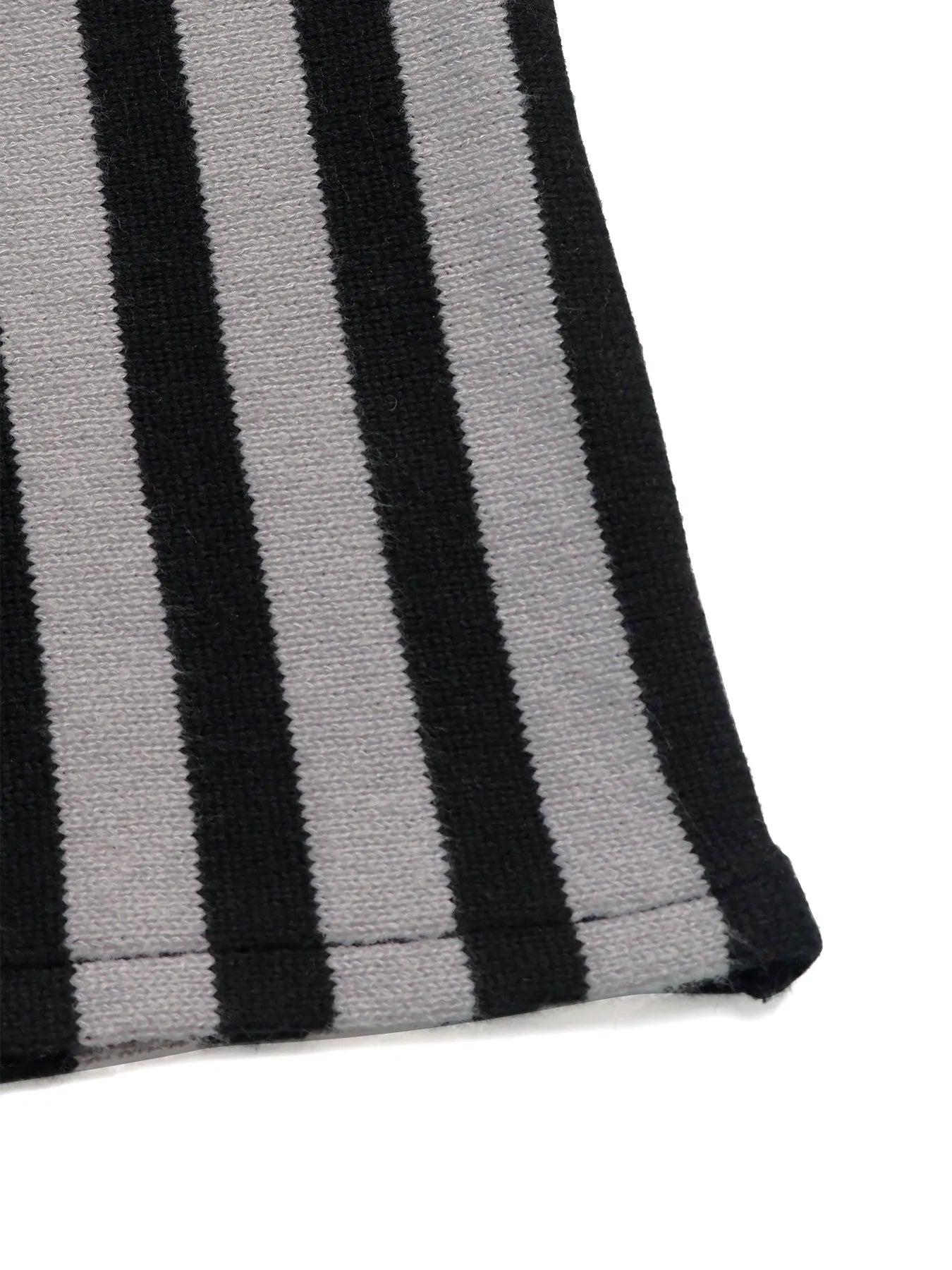 Striped Button Front Long Sleeve Sweater