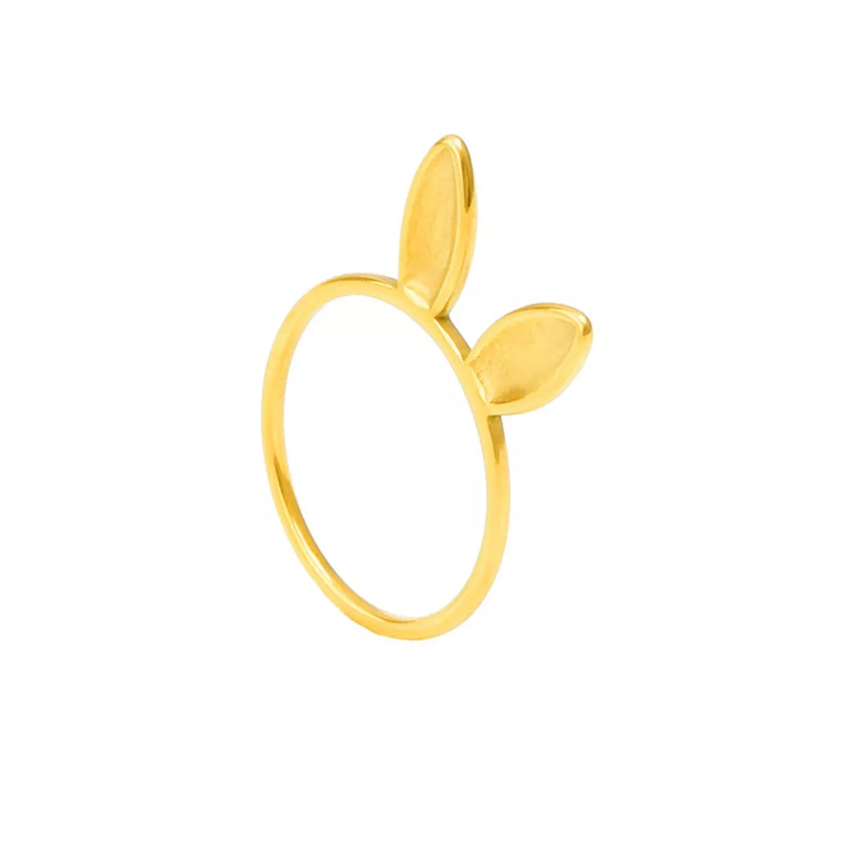 18K Gold-Plated Bunny Ear Ring