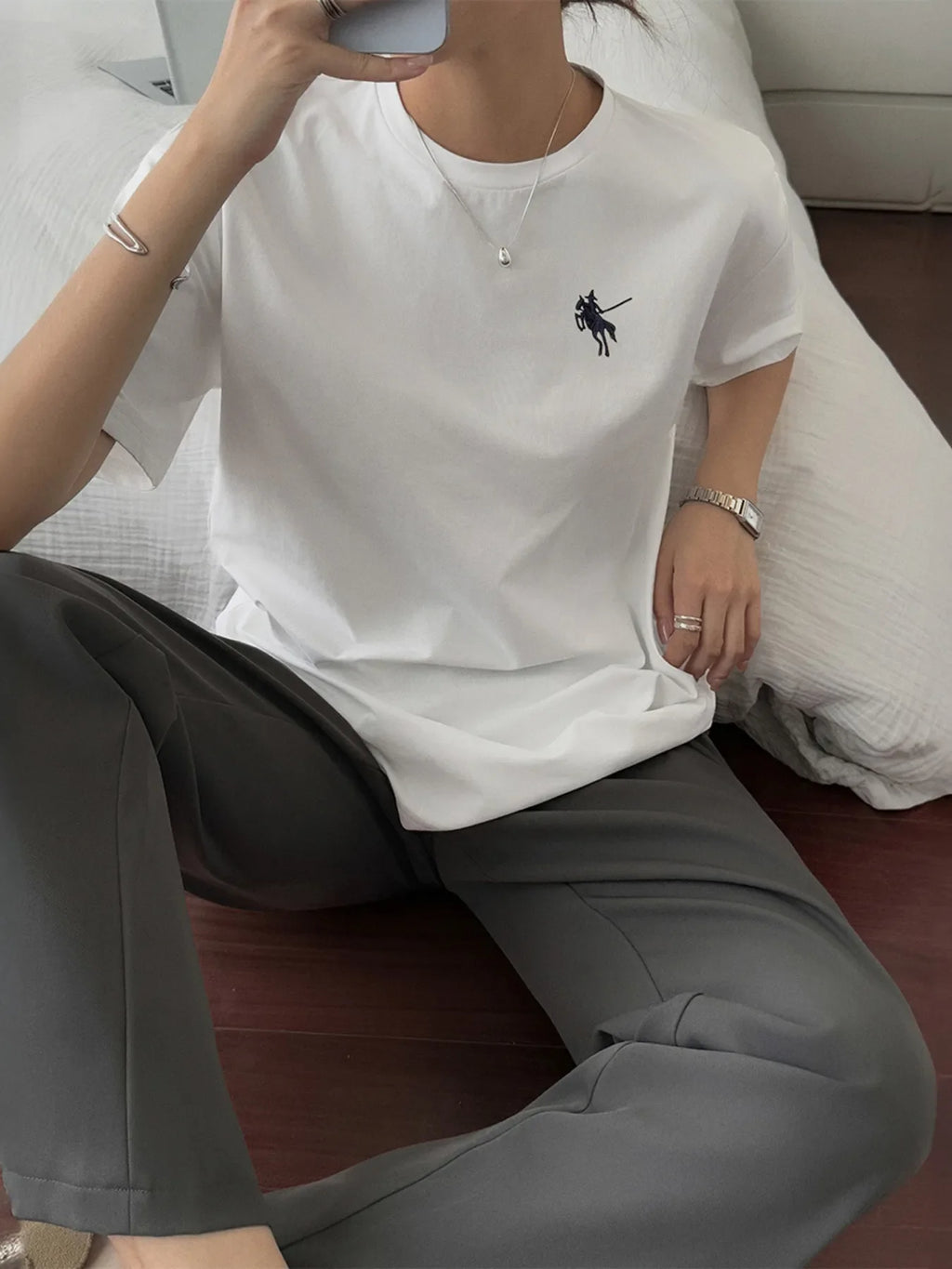 Round Neck Short Sleeve T-Shirt