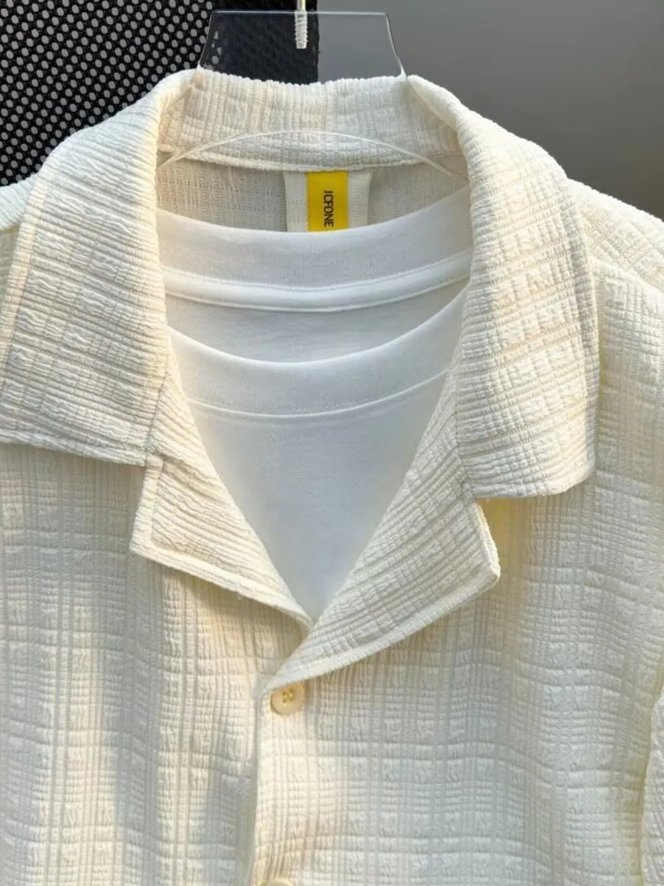Men's Full Size Casual Short Sleeve Shirt Plus Size