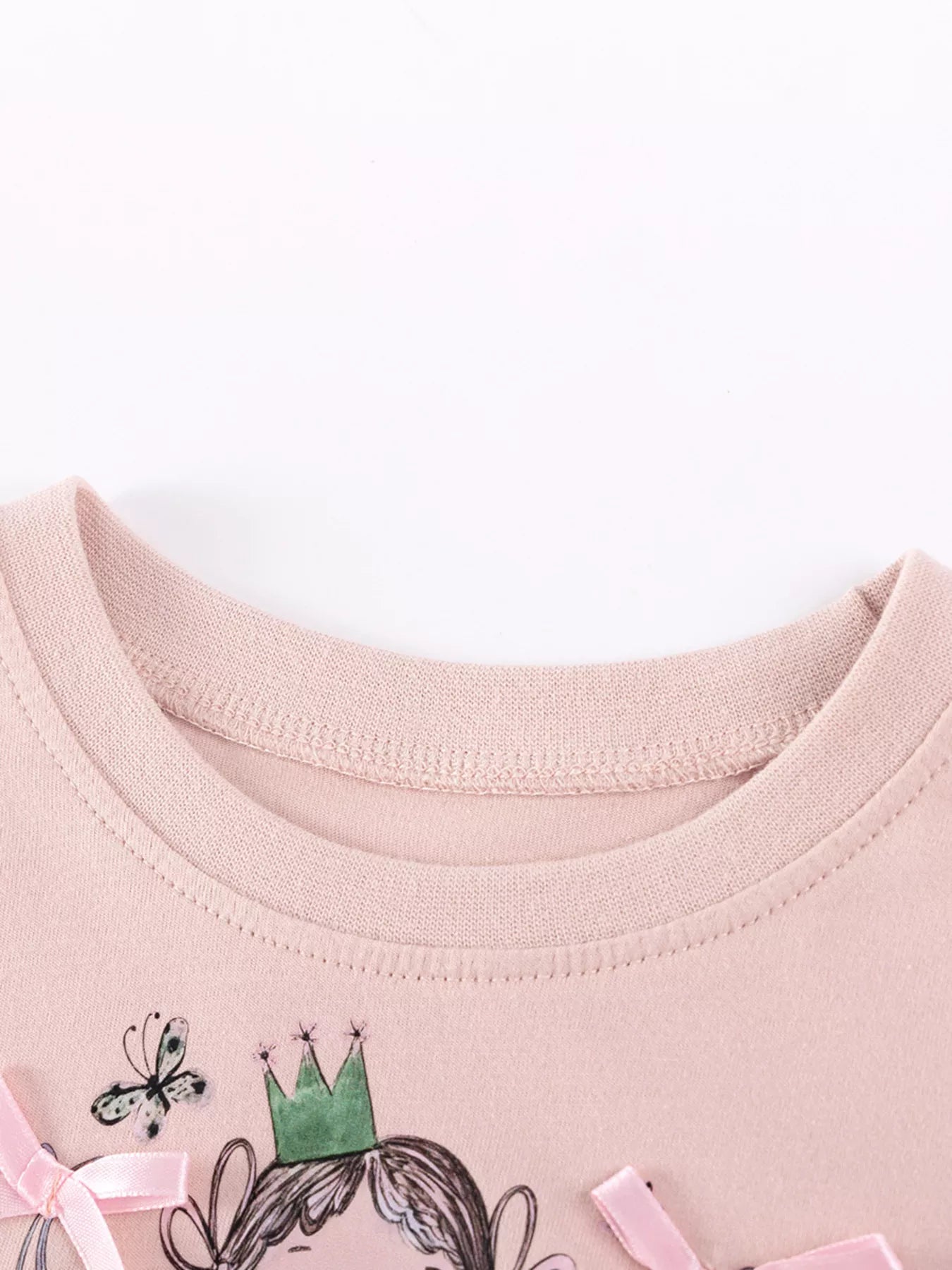 Children's Short Sleeve Tulle Layered Dress