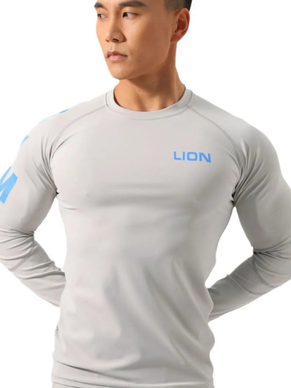 Men's Round Neck Long Sleeve T-Shirt