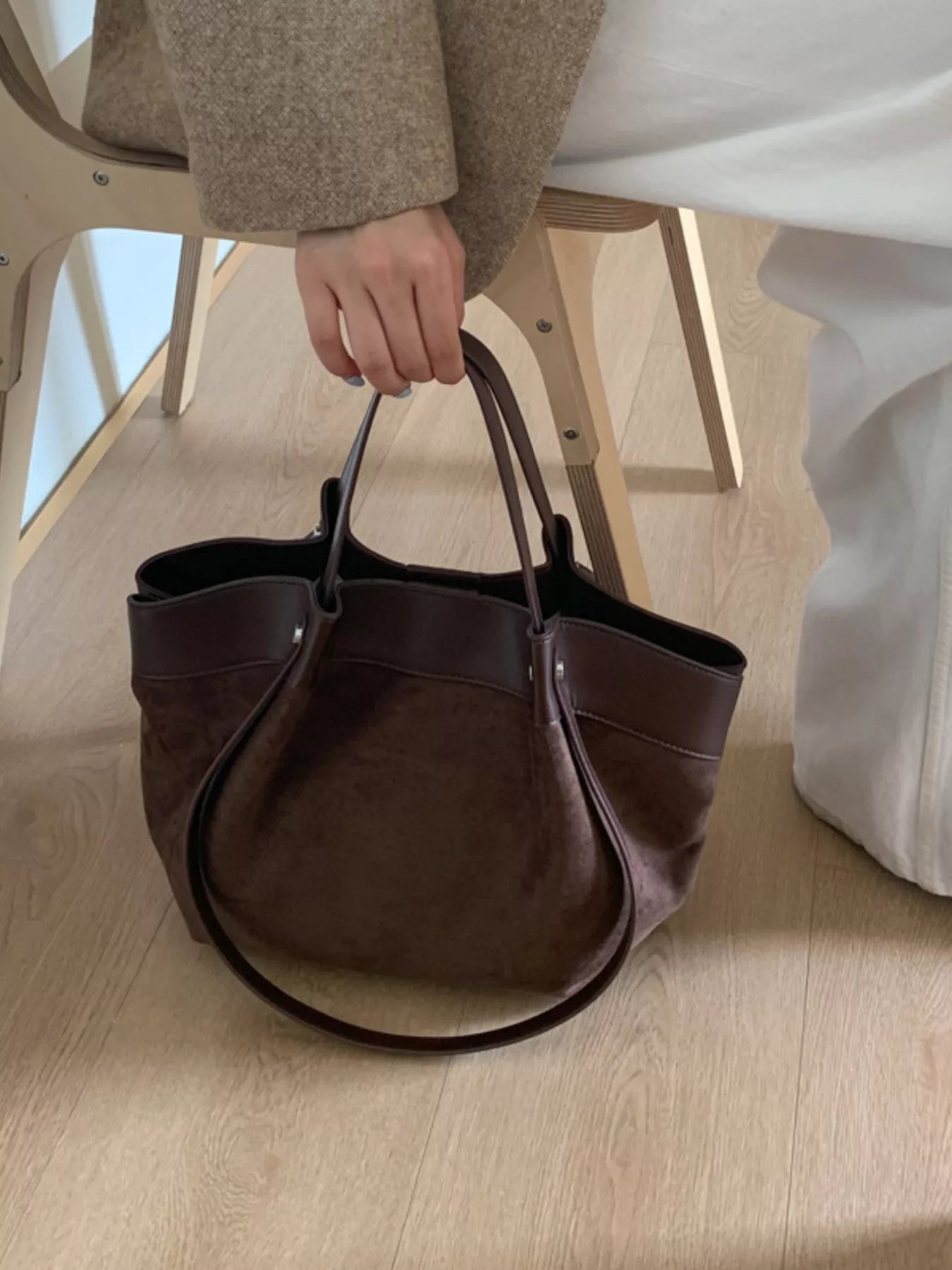 Lightweight Classic Color Tote Bag