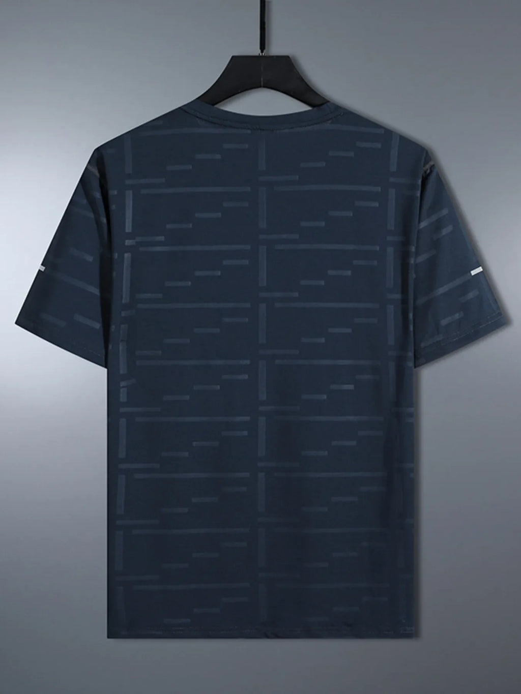 Men's Plus Size Round Neck Short Sleeve T-Shirt