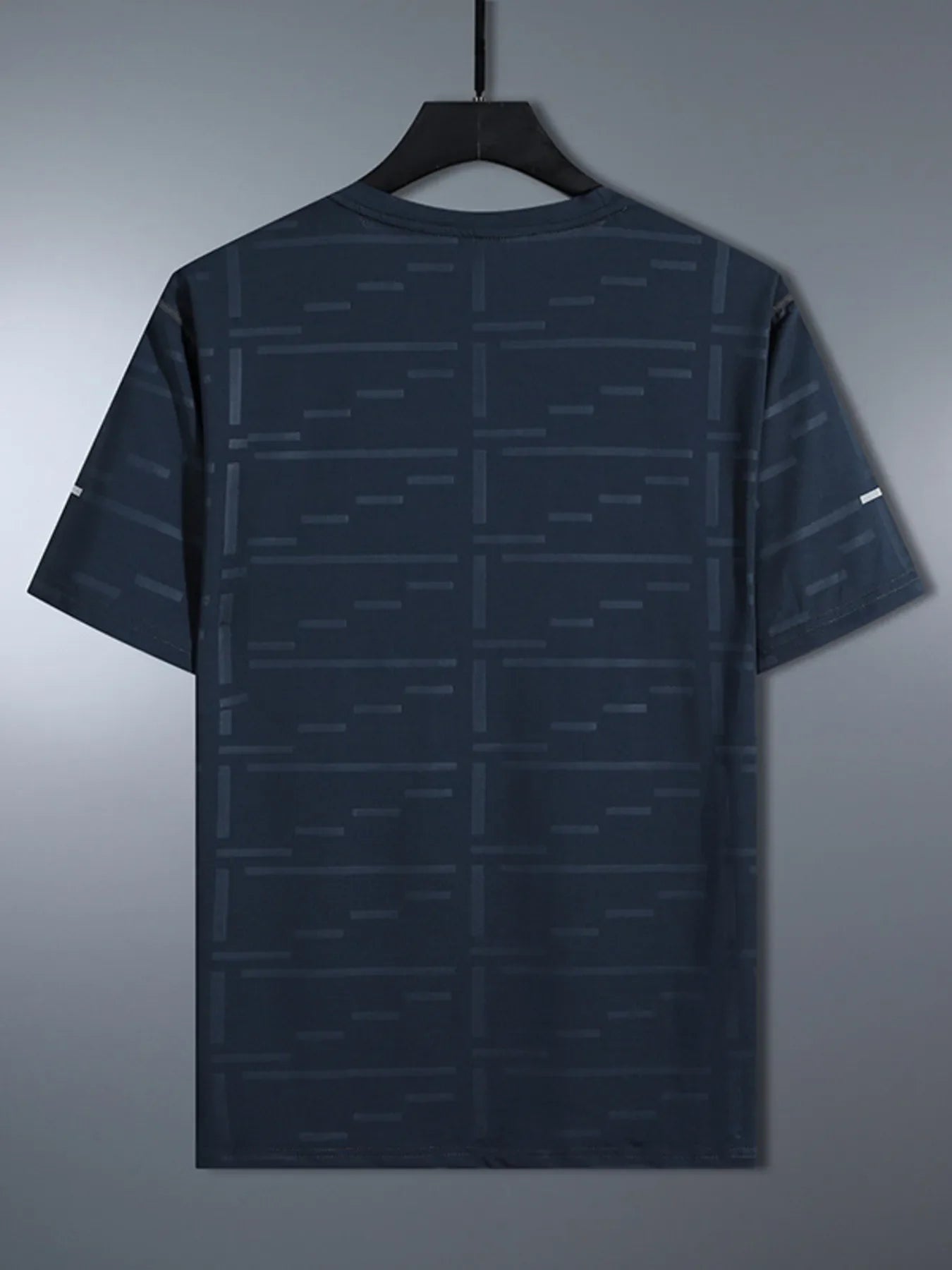 Men's Plus Size Round Neck Short Sleeve T-Shirt