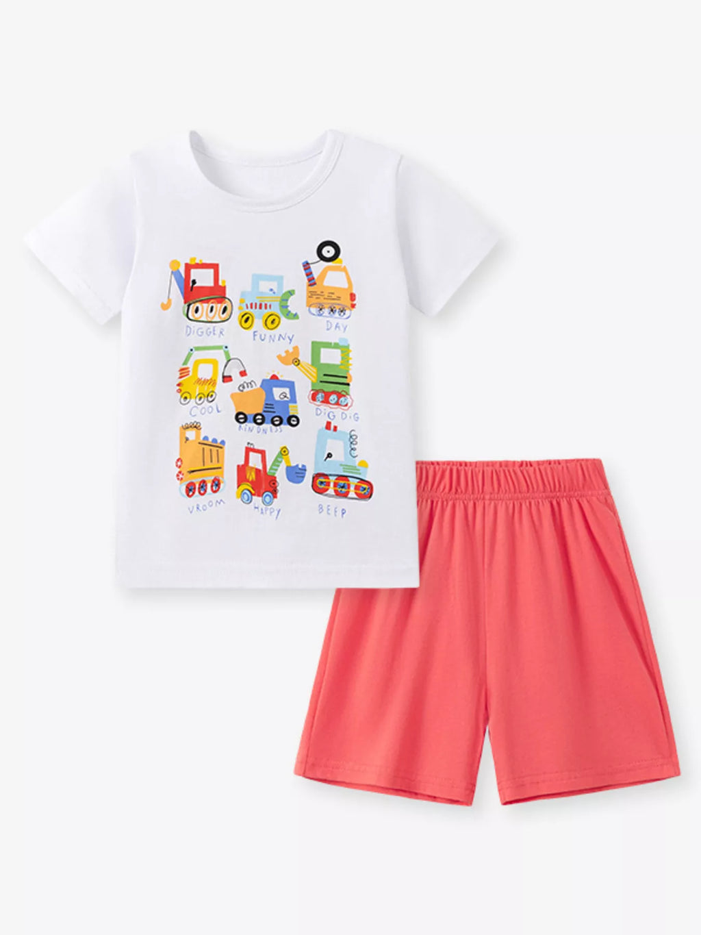 Children's Printed Tee & Shorts Set
