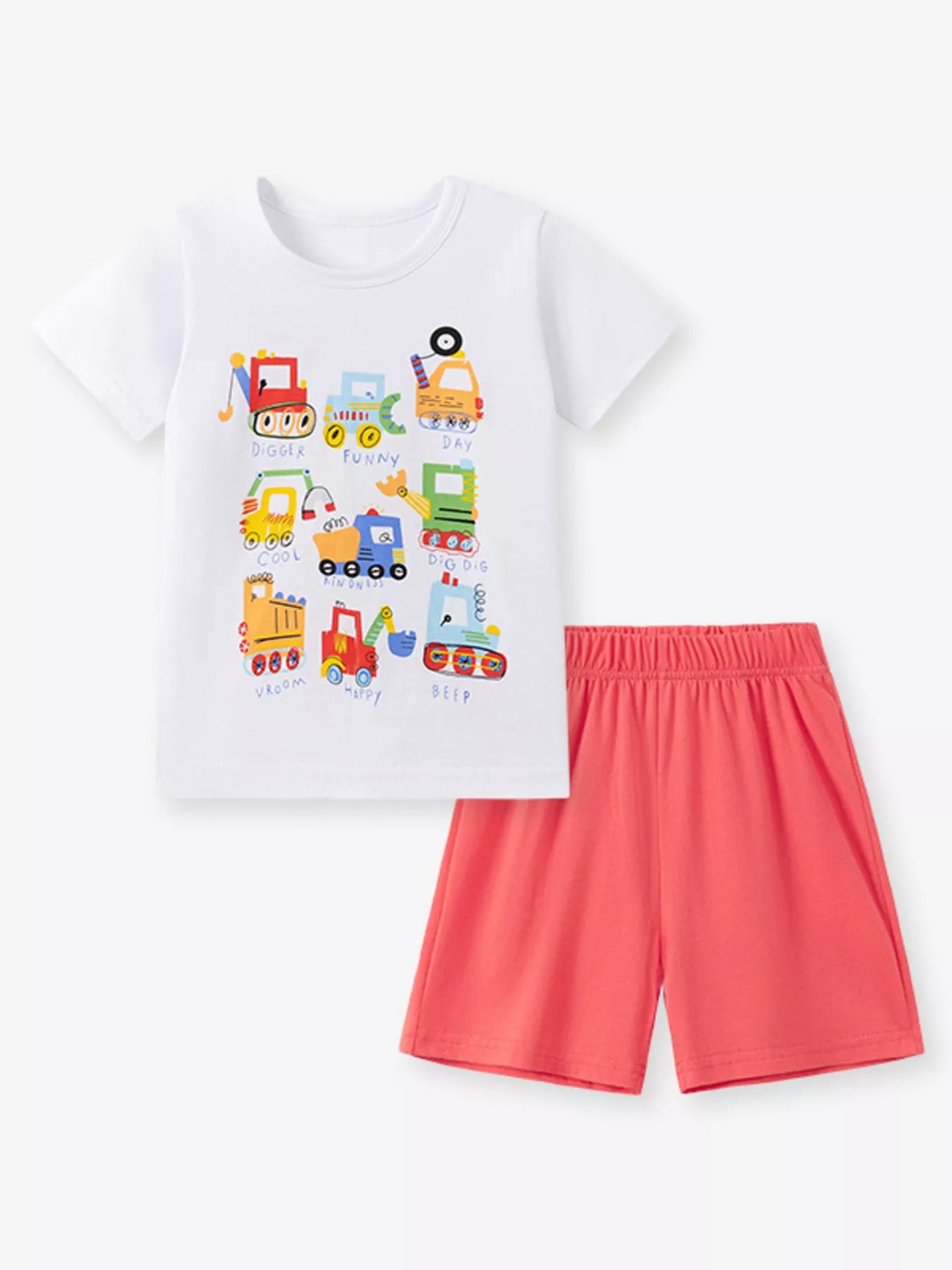 Children's Printed Tee & Shorts Set