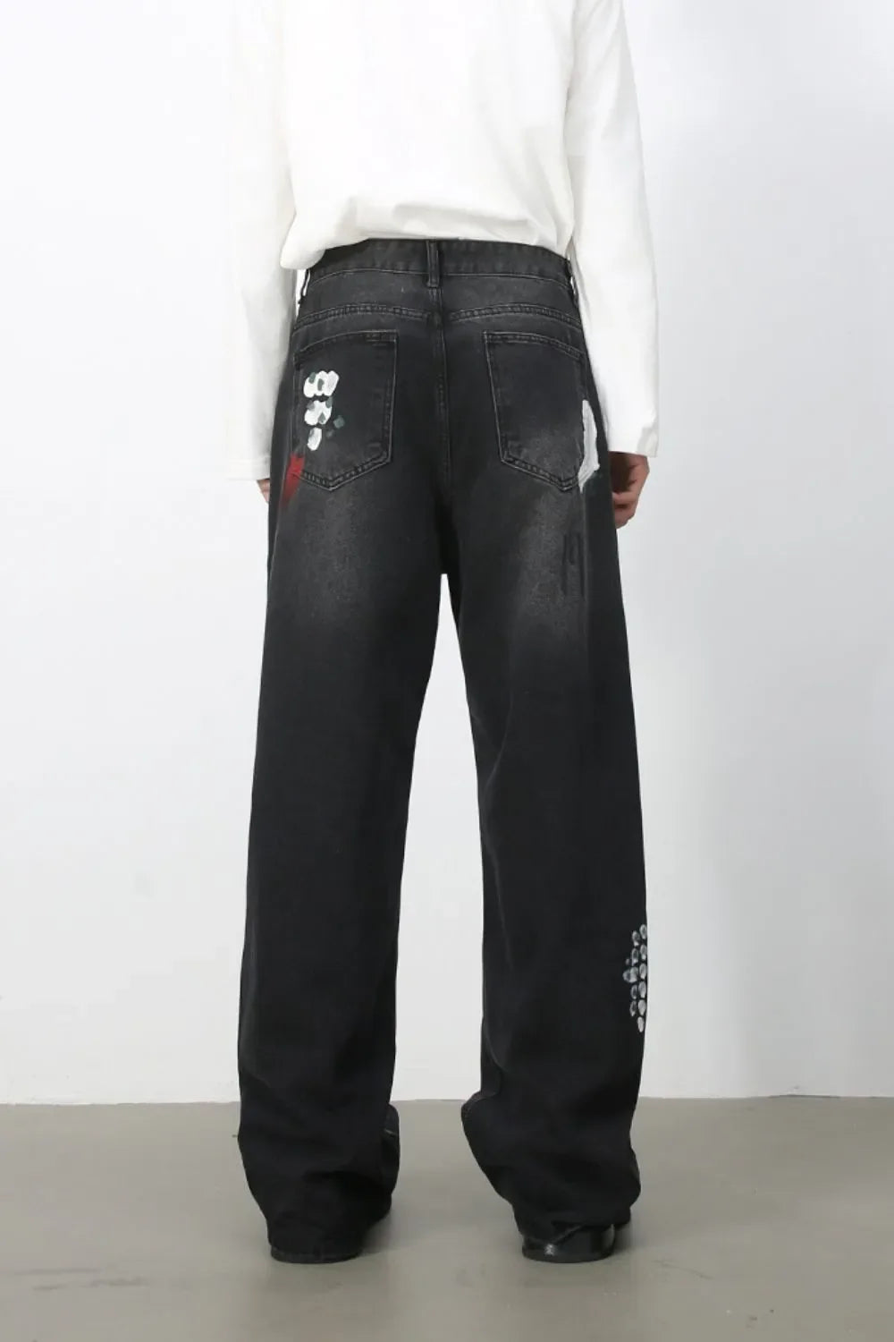 Men's Paint Loose Jeans
