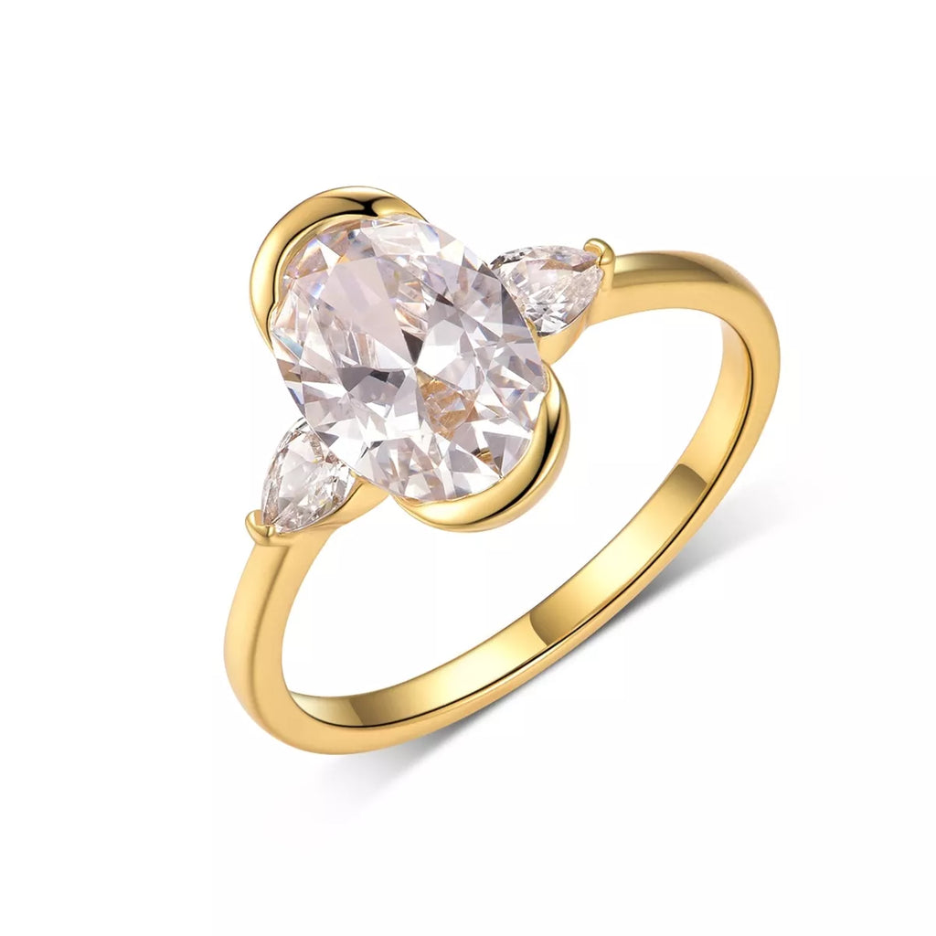 2.5 Carat Moissanite 925 Sterling Silver Ring