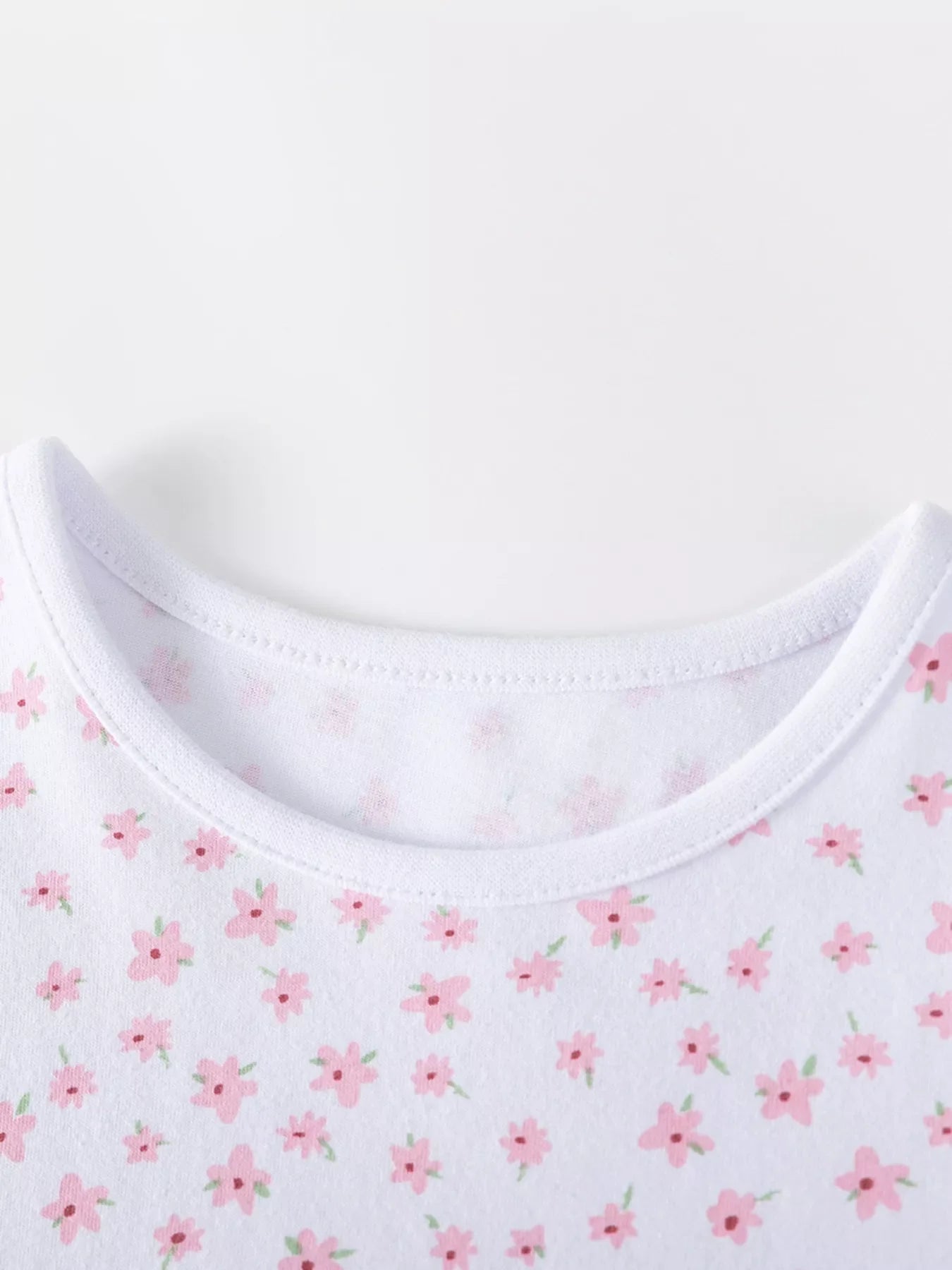 Children's Floral Print Tulle Dress