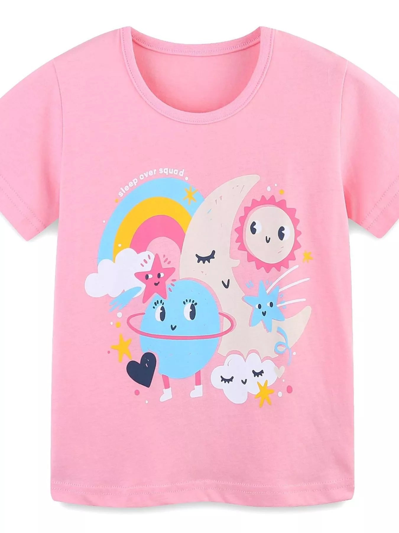 Children's Sleepover Squad Graphic T-Shirt
