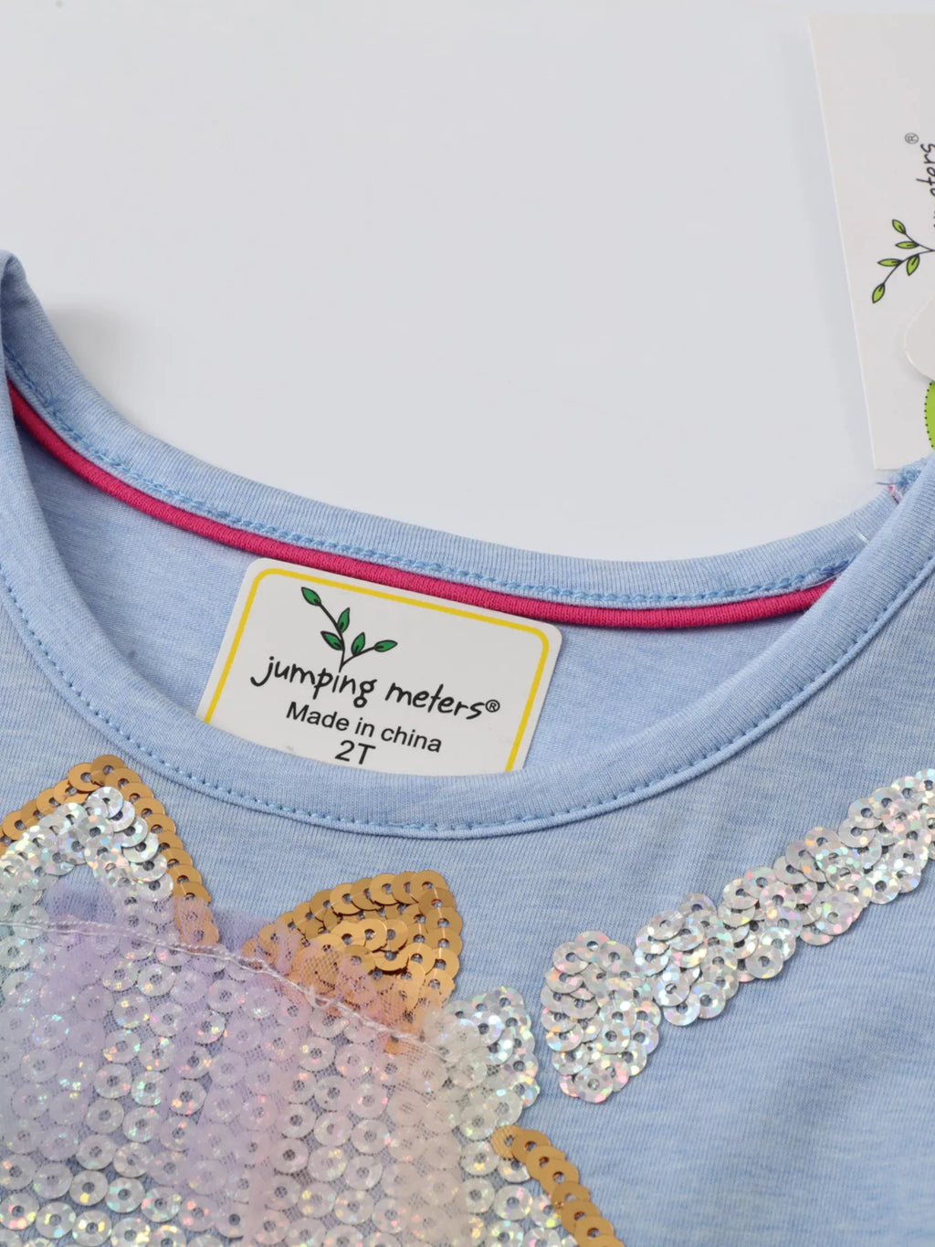 Children's Sequin Round Neck Tulle Dress