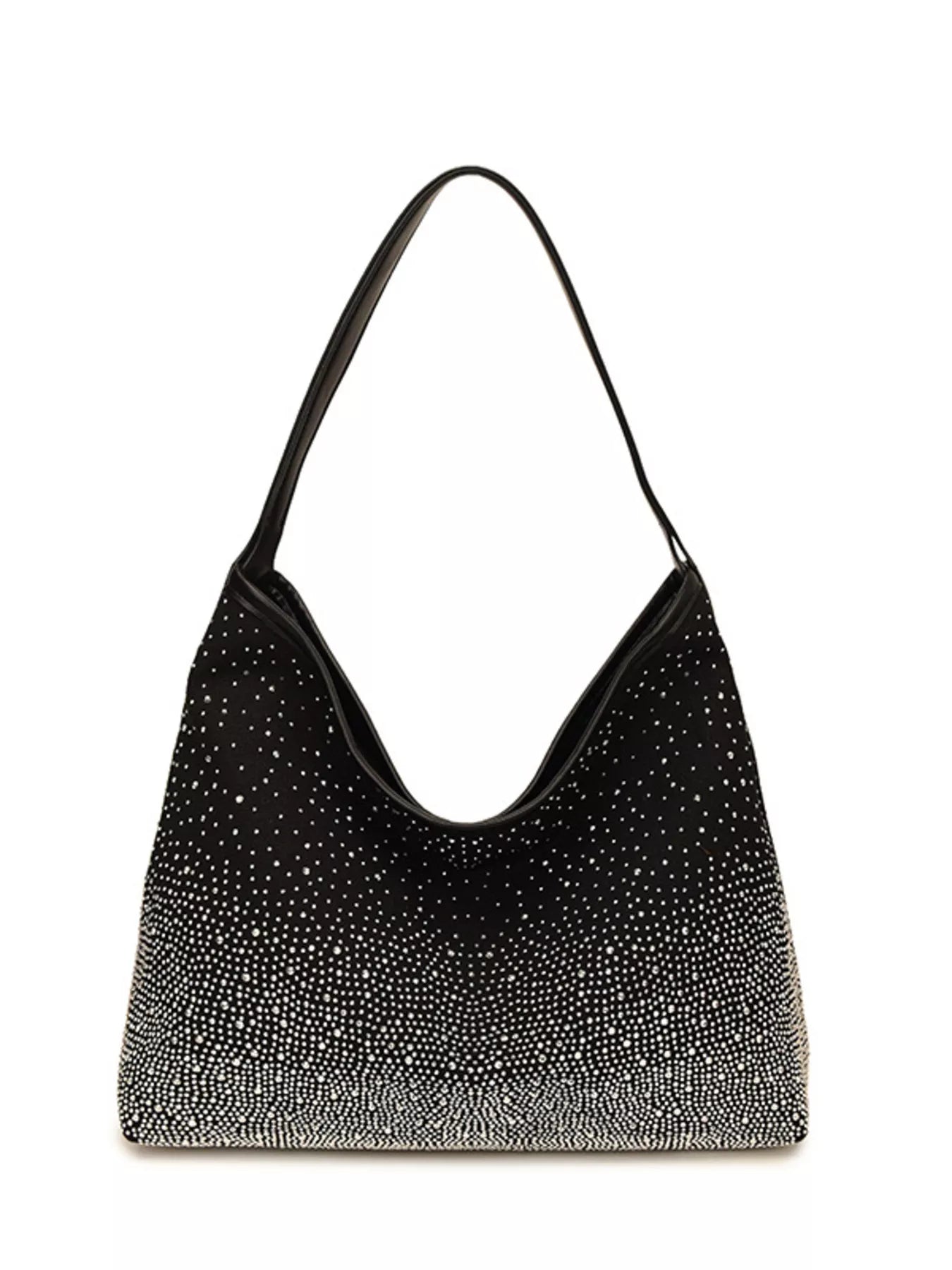 Sparkling Rhinestone Hobo Shoulder Bag