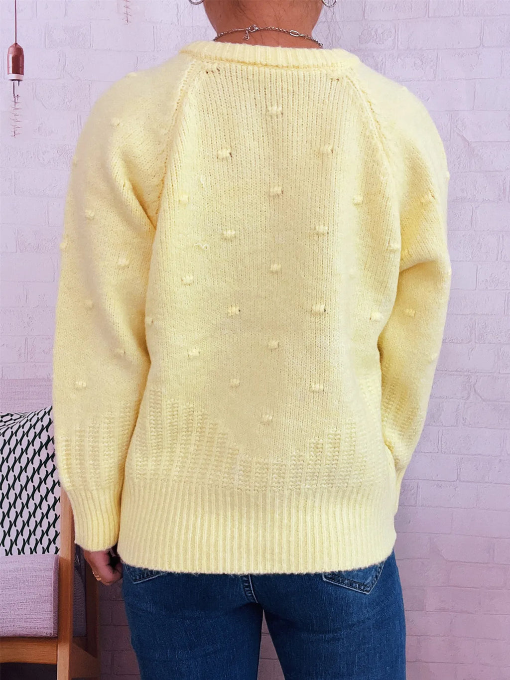 Rose Embroidered Button-Up Cardigan
