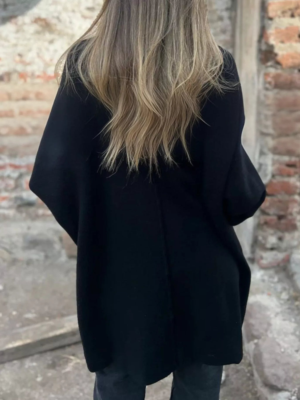 Full Size Button-Down Long Sleeve Cardigan Plus Size