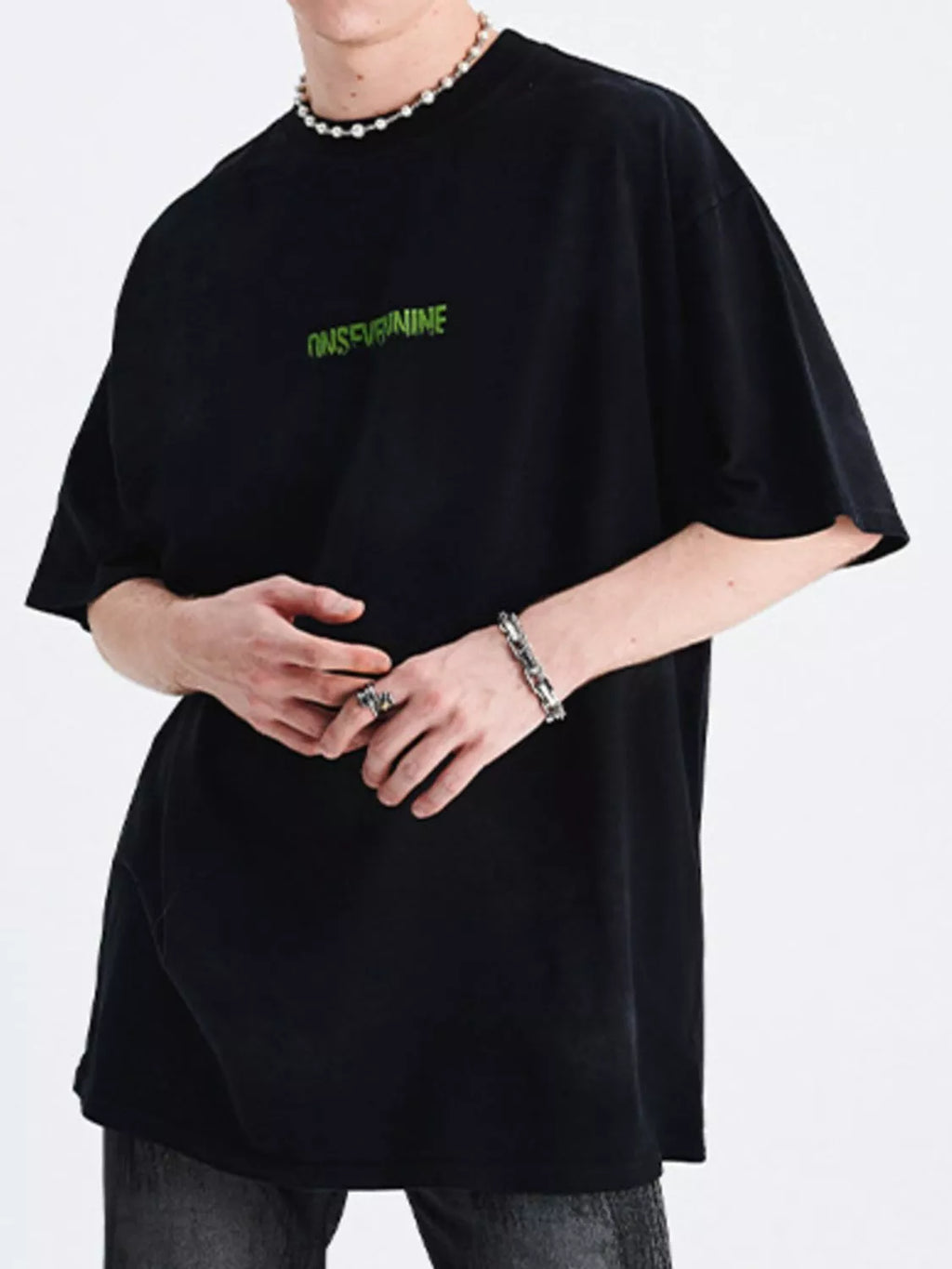 Men's Graphic Round Neck Half Sleeve T-Shirt