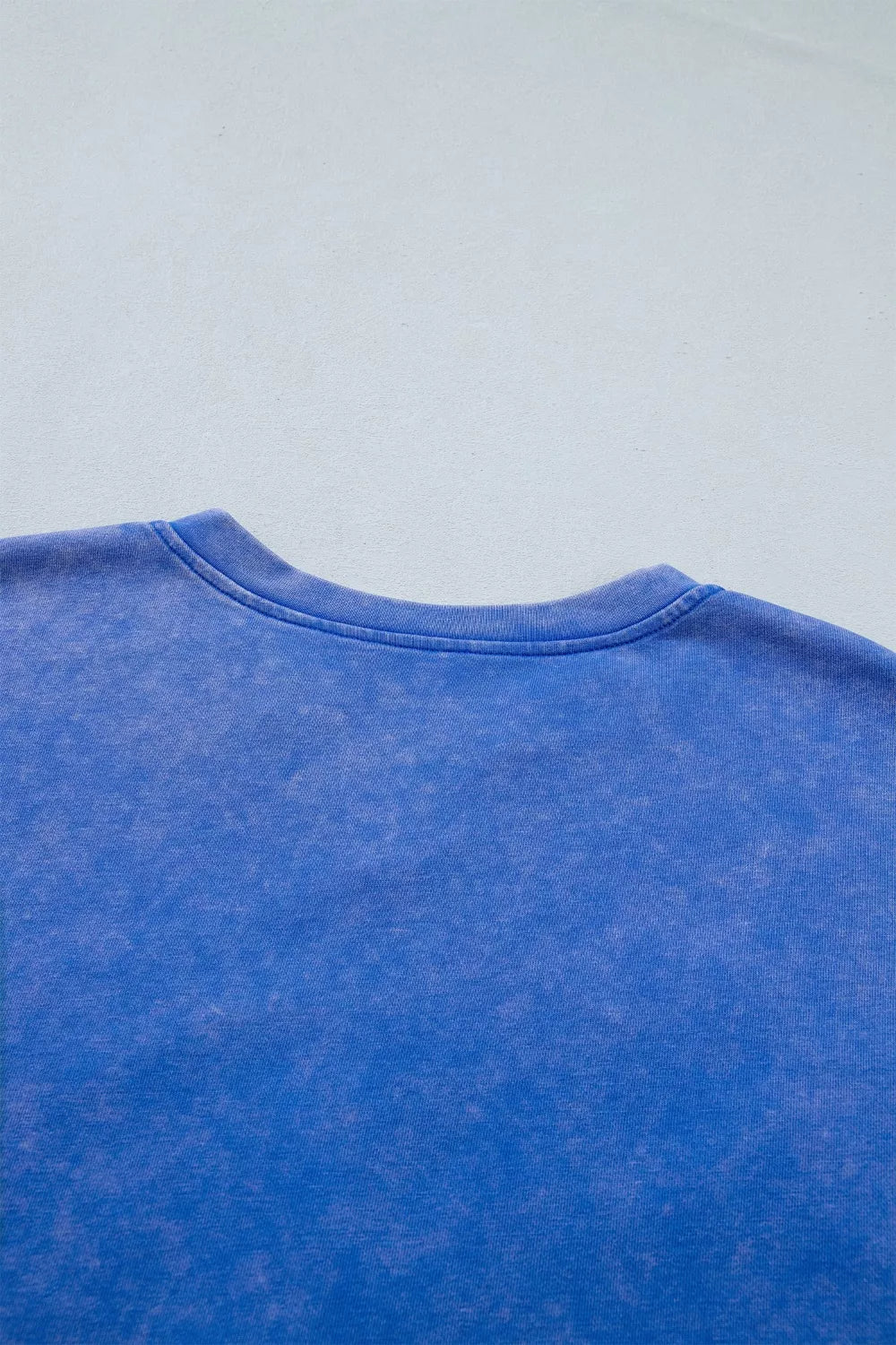 Patriot Star Patched Notched Neck Mineral Washed Tee