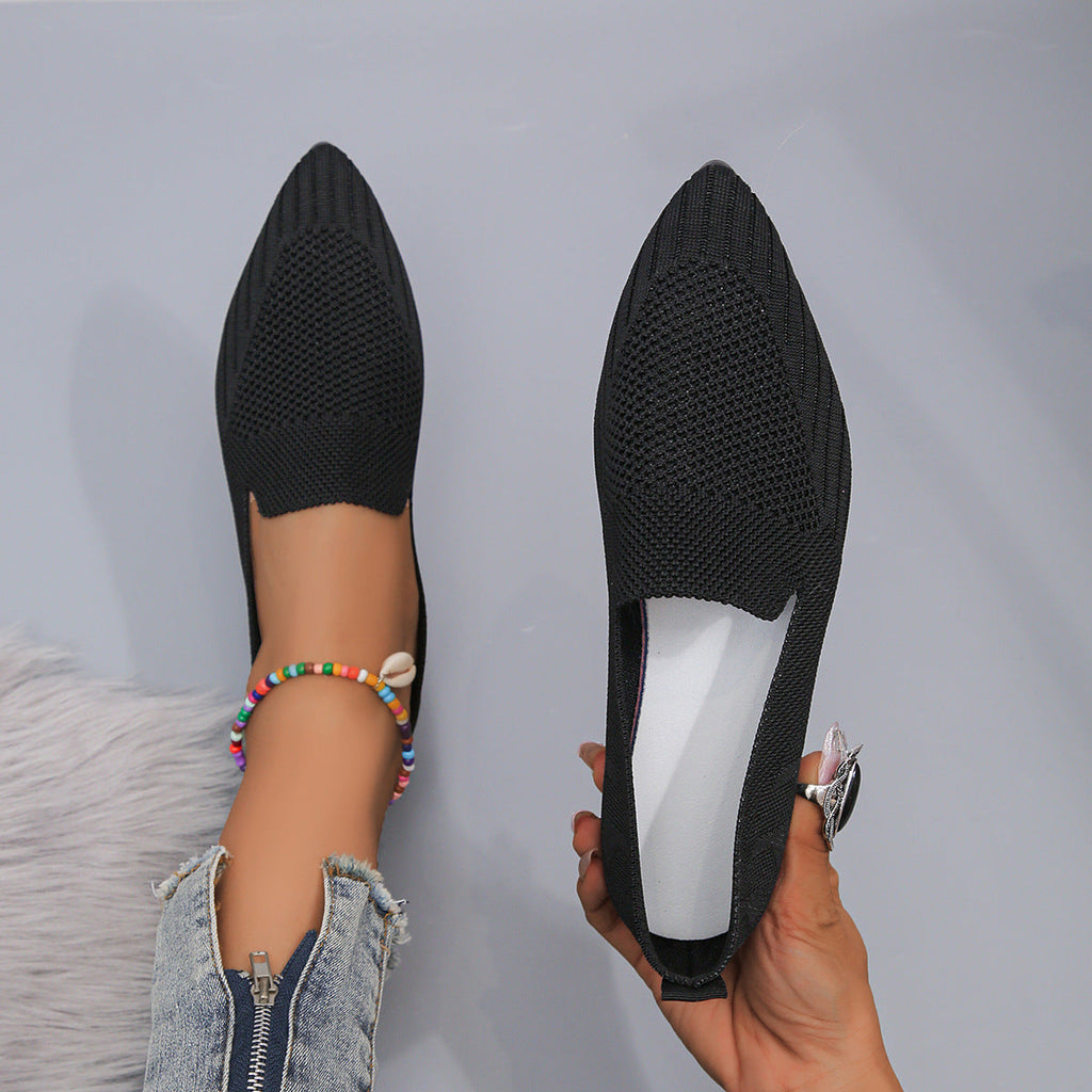 Point Toe Slip-Ons
