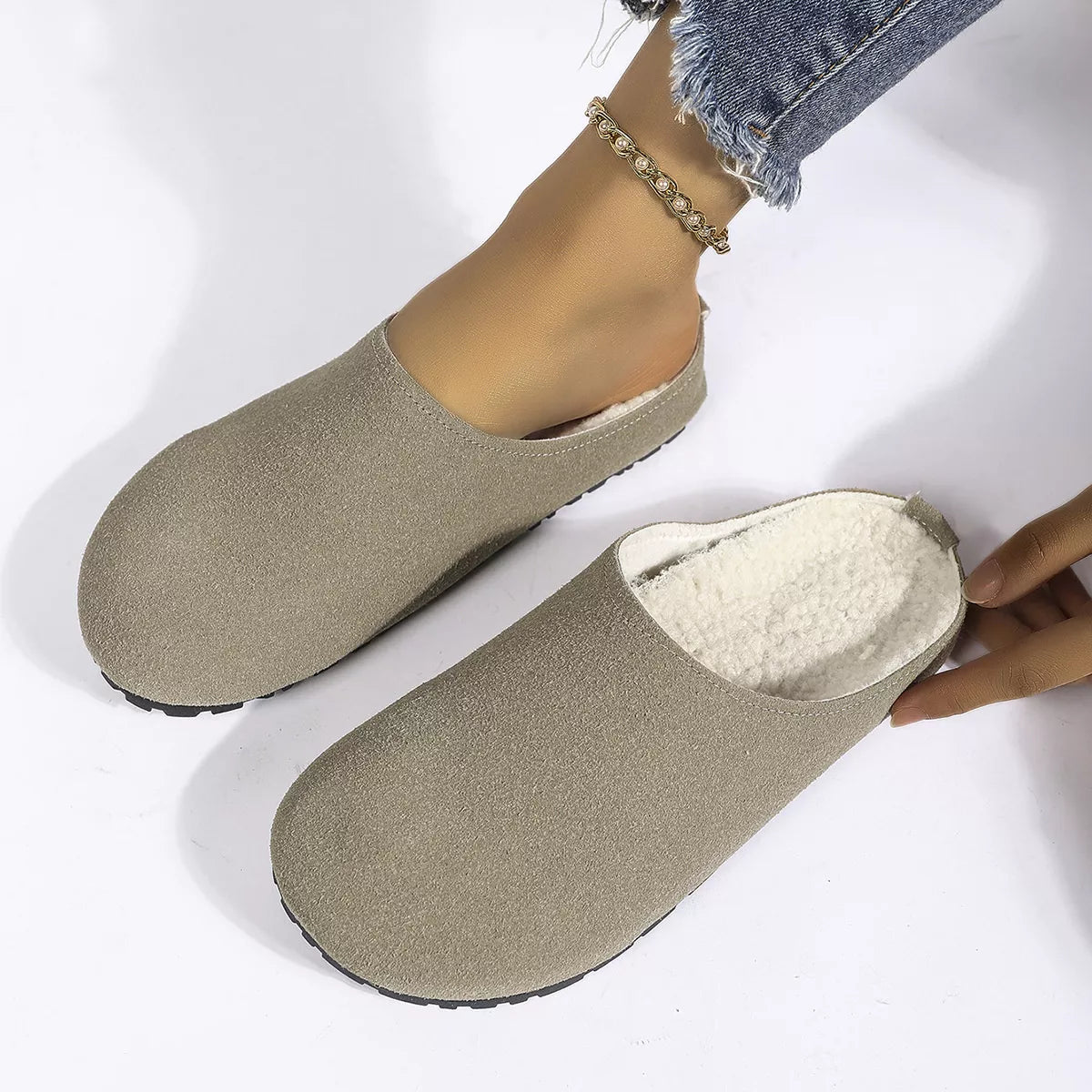 Round Toe Flats Slippers