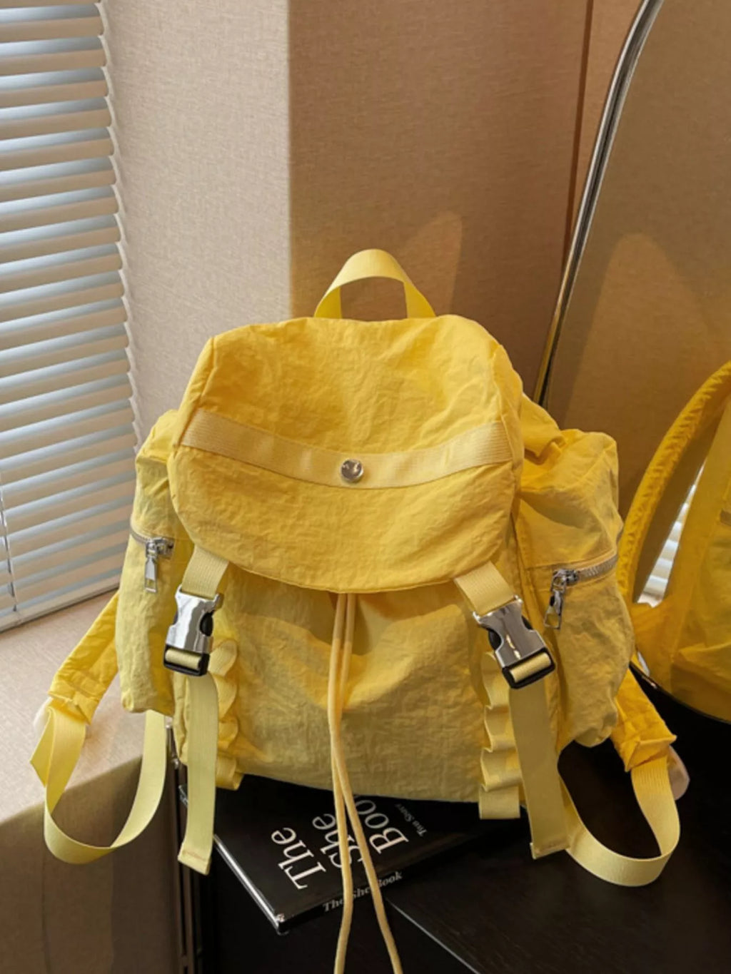 Lightweight Drawstring Casual Backpack Bag