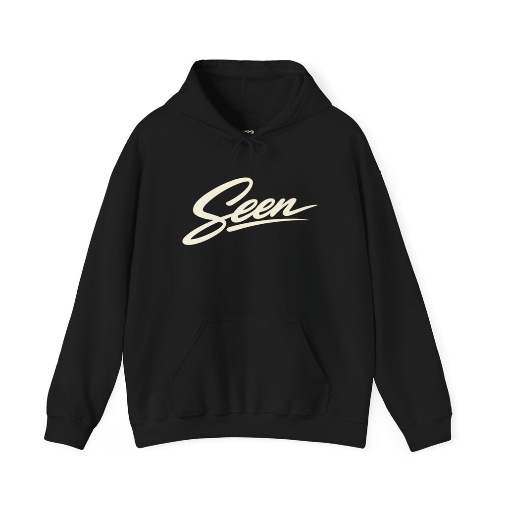 Seen Script Hoodie | Vintage Script Logo Pullover