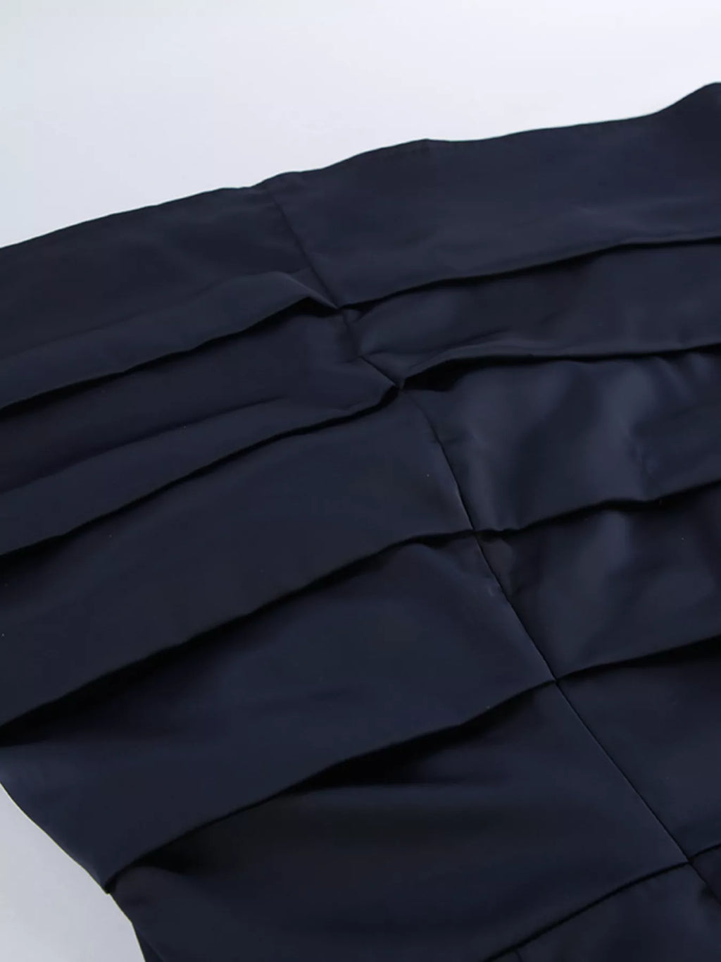 Mock Neck Flounce Sleeve Dress