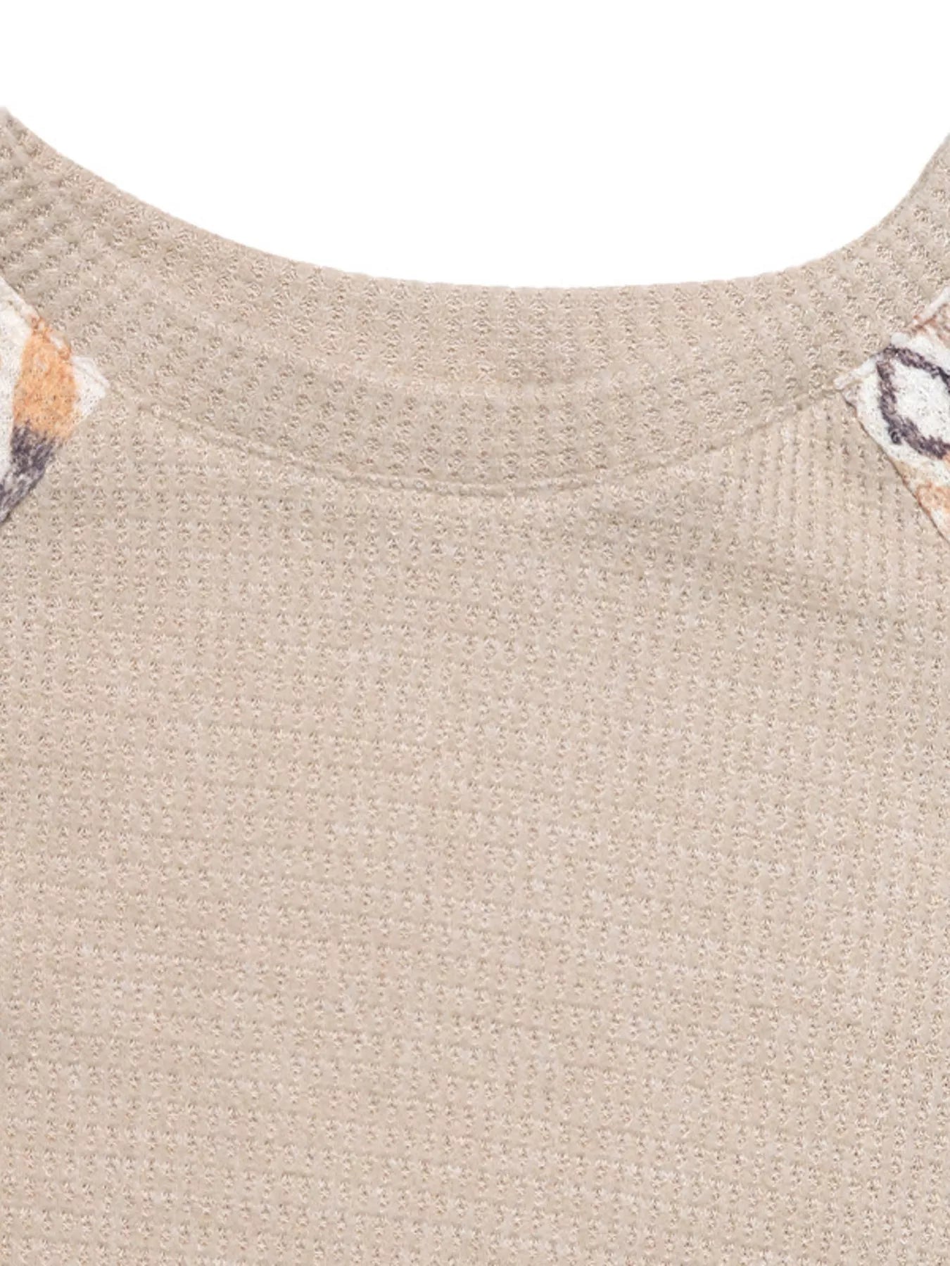 Geometric Pattern Long Sleeve T-Shirt