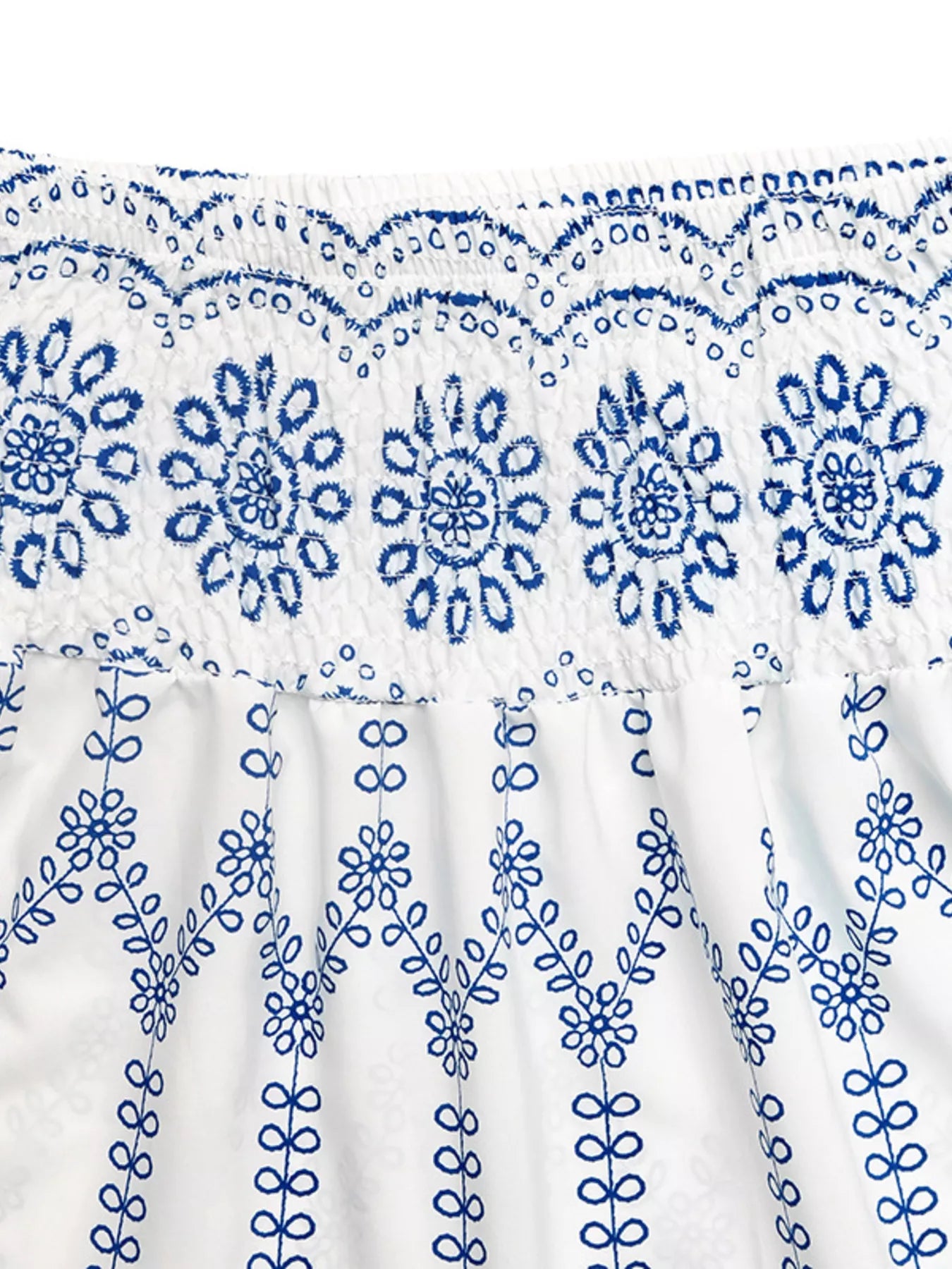 Printed Tiered Maxi Skirt