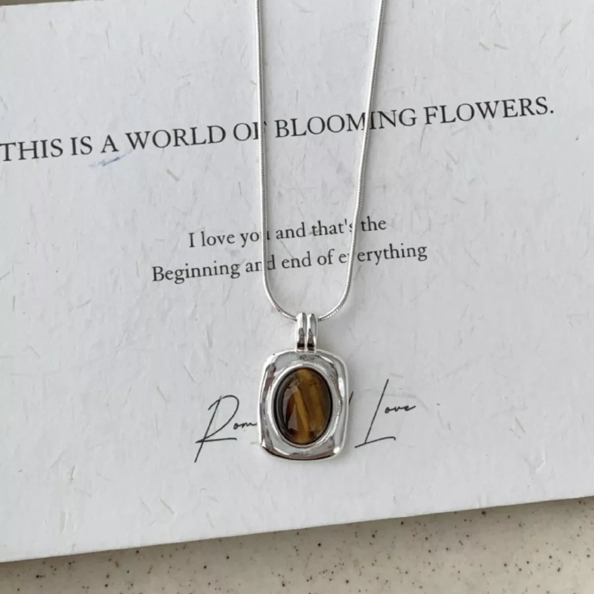 925 Sterling Silver Pendant Necklace