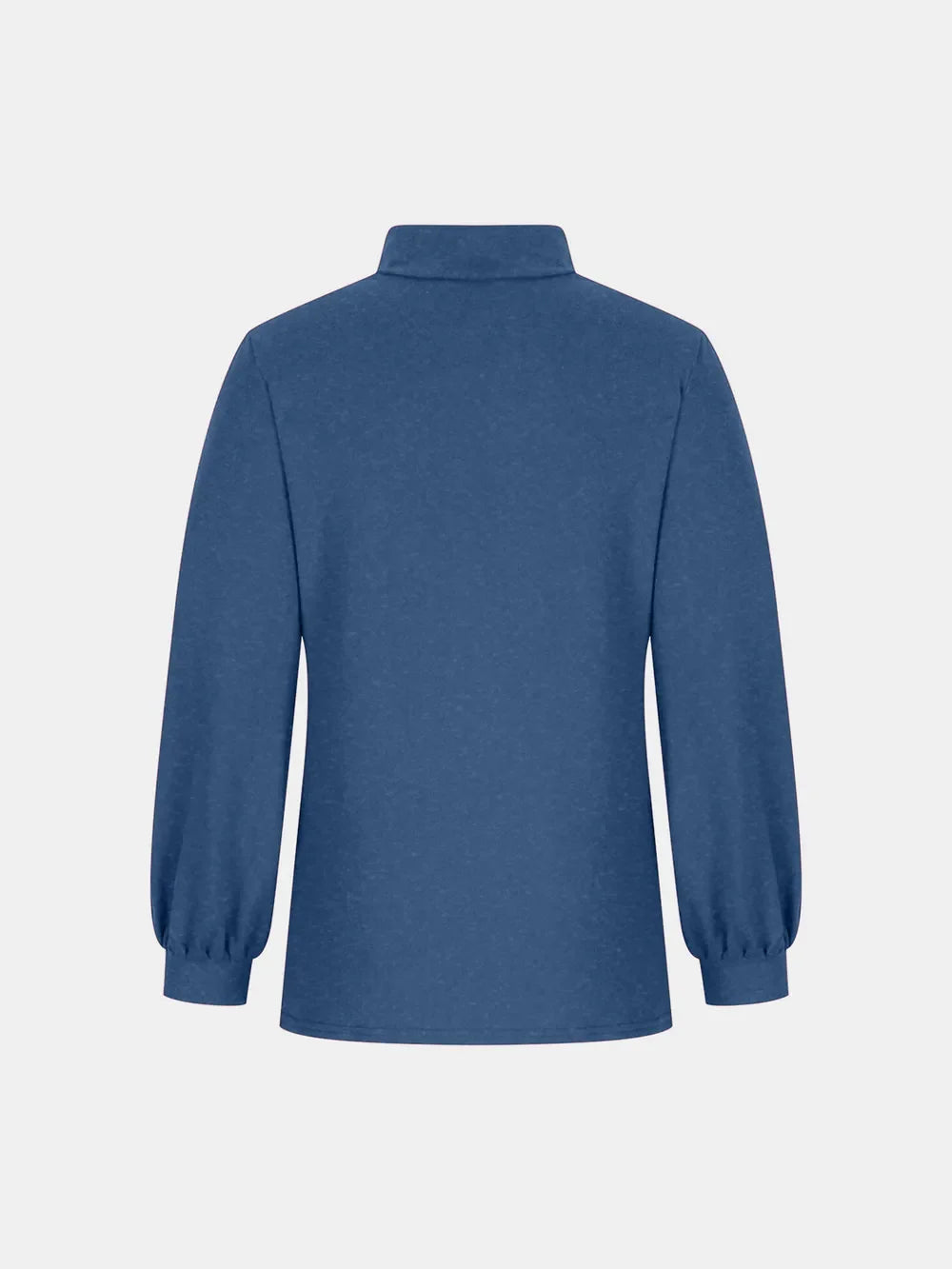 Full Size Mock Neck Long Sleeve T-Shirt