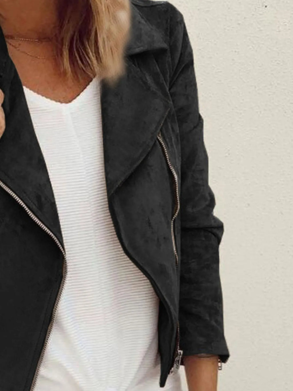 Zip Up Long Sleeve Jacket