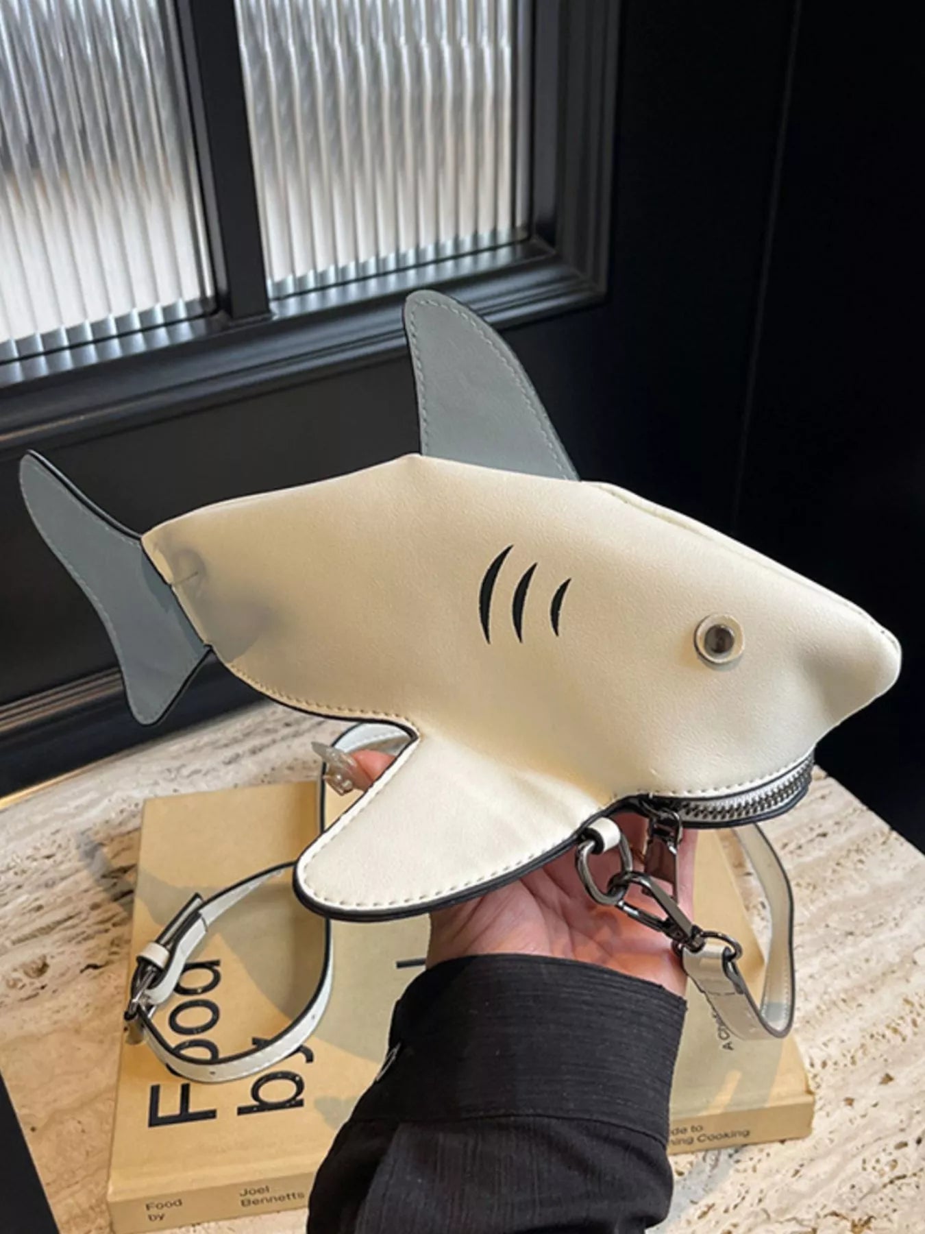 Shark Design Crossbody Bag