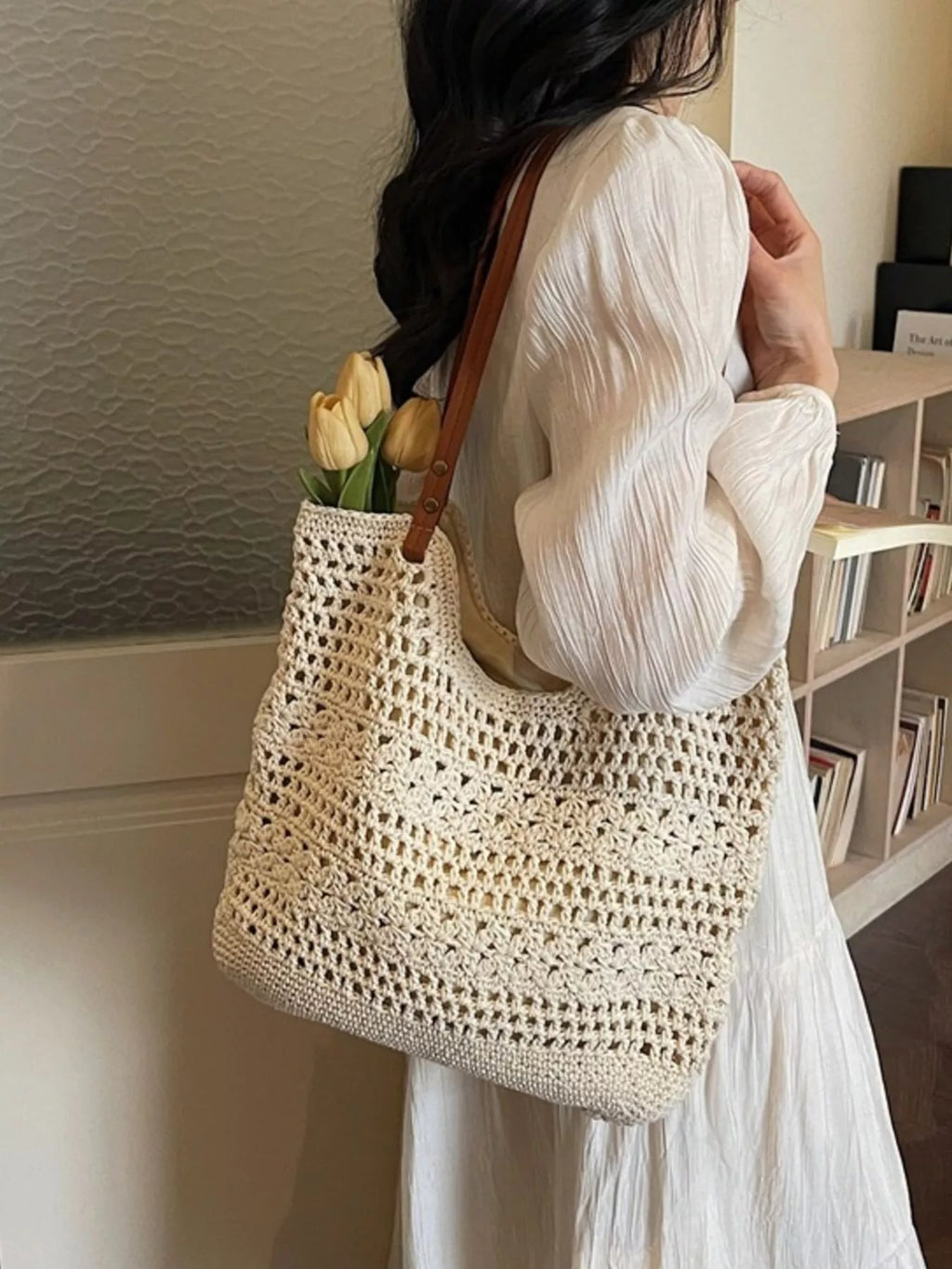 Crochet Knitted Shoulder Bag