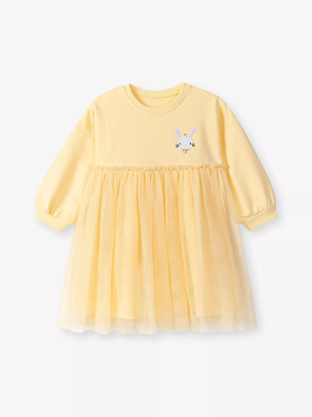 Children's Cute Rabbit Tulle Dress