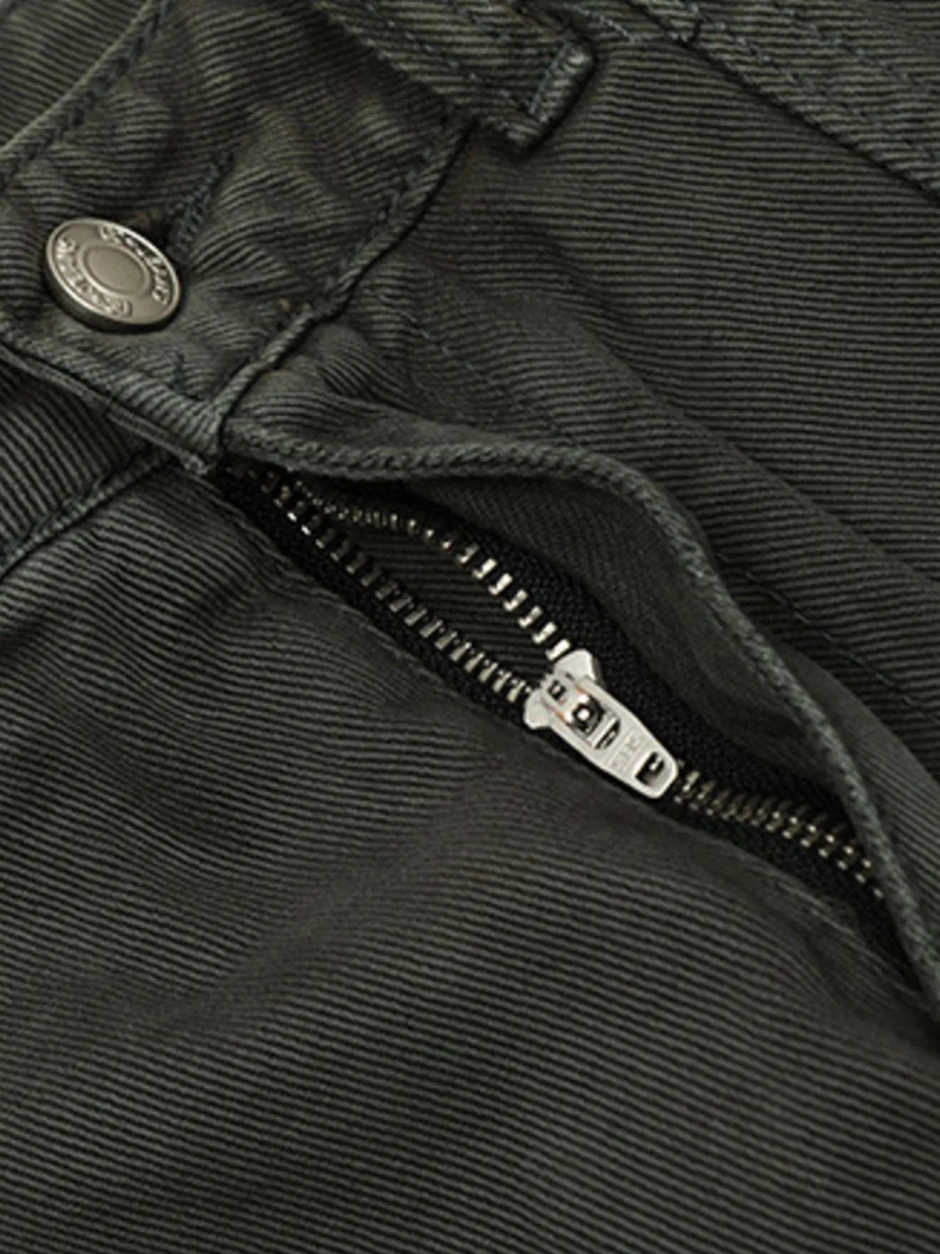 Men's Vintage Washed Wide Leg Cargo Jeans