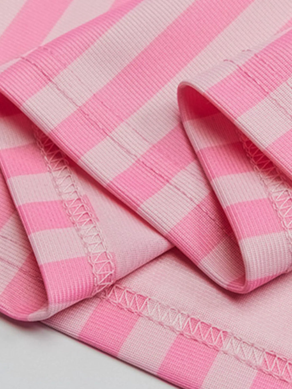 Men's Bunny Striped Short Sleeve T-Shirt